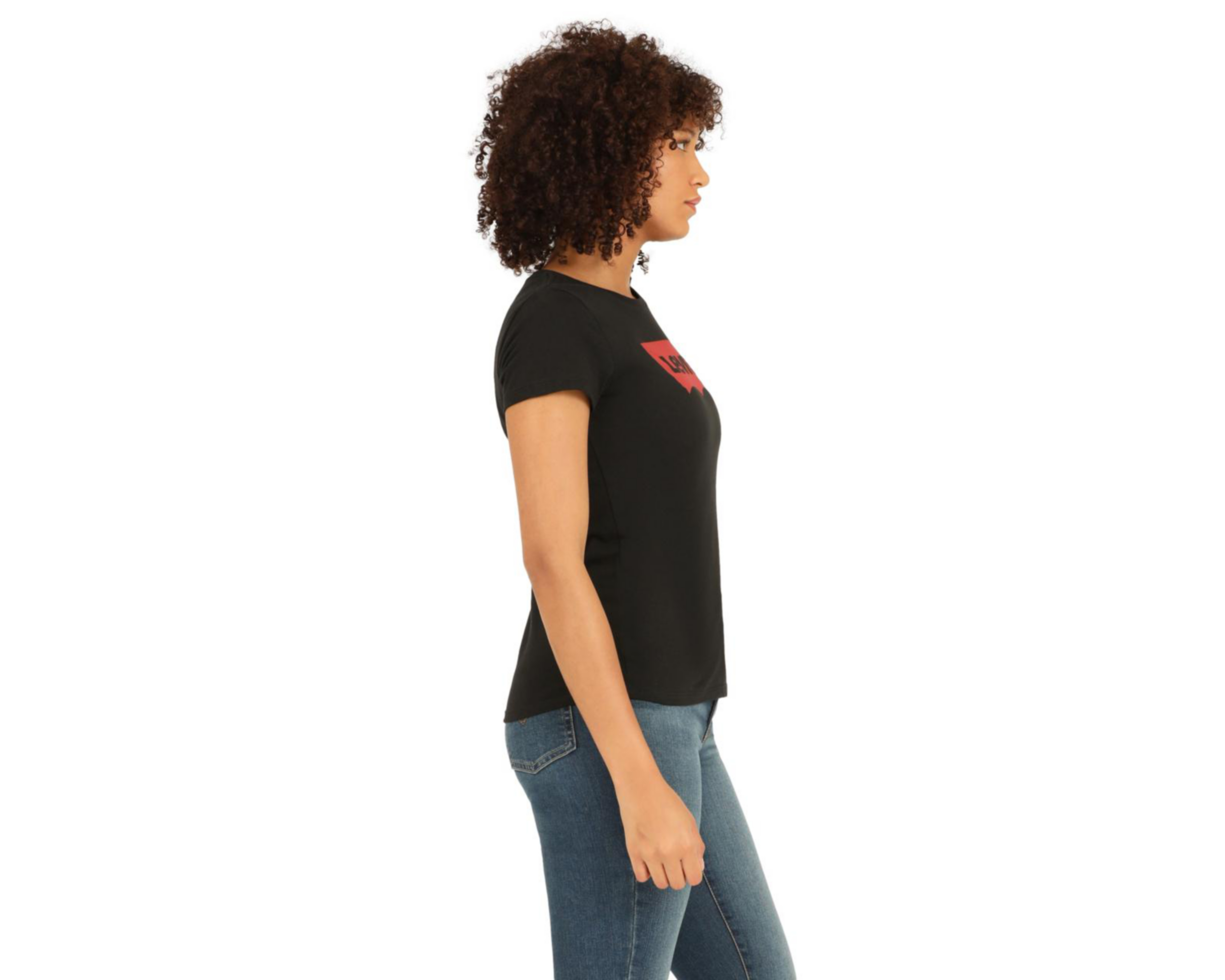Foto 3 pulgar | Playera Levi's Manga Corta para Mujer