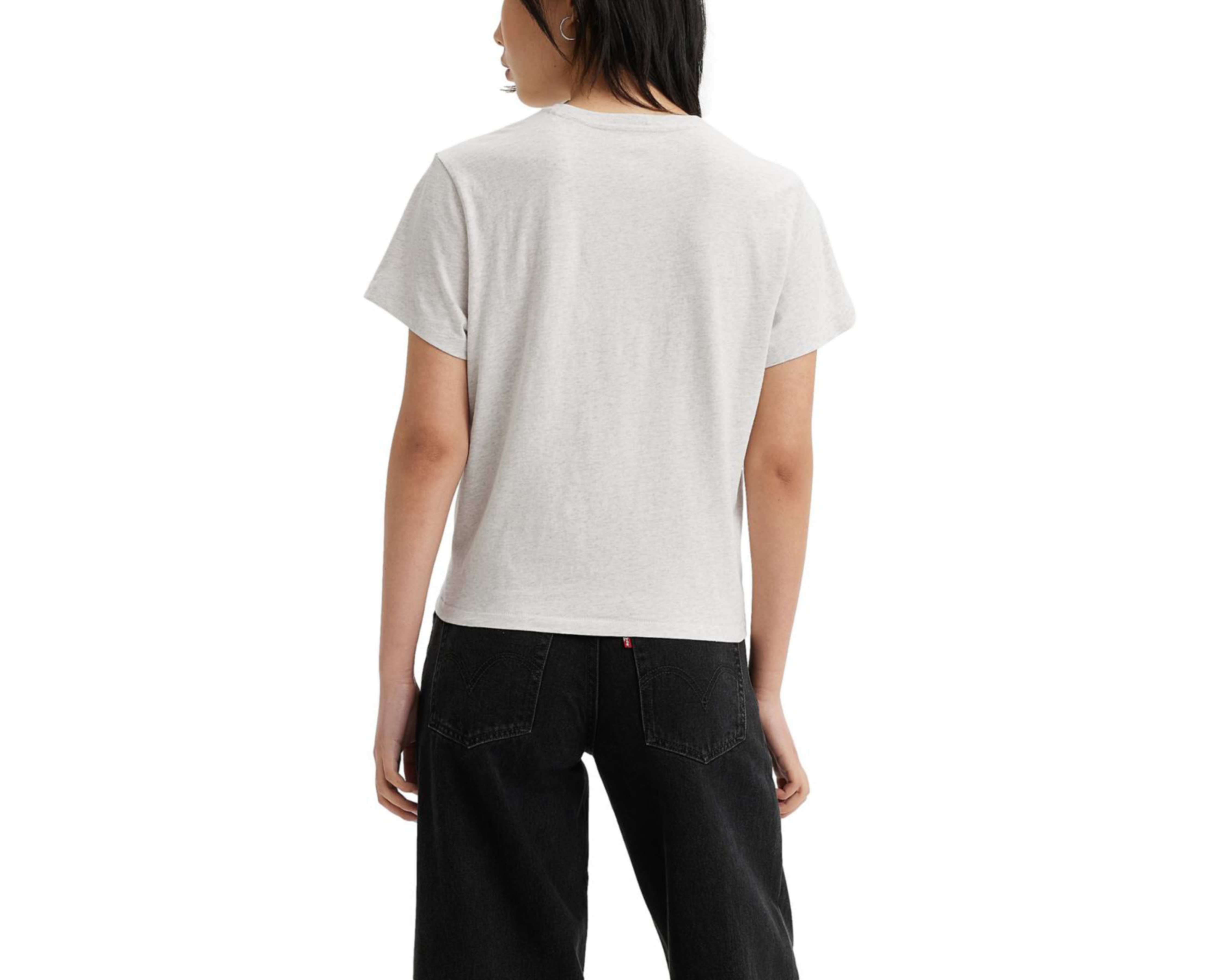 Foto 3 pulgar | Playera Levi's Manga Corta para Mujer