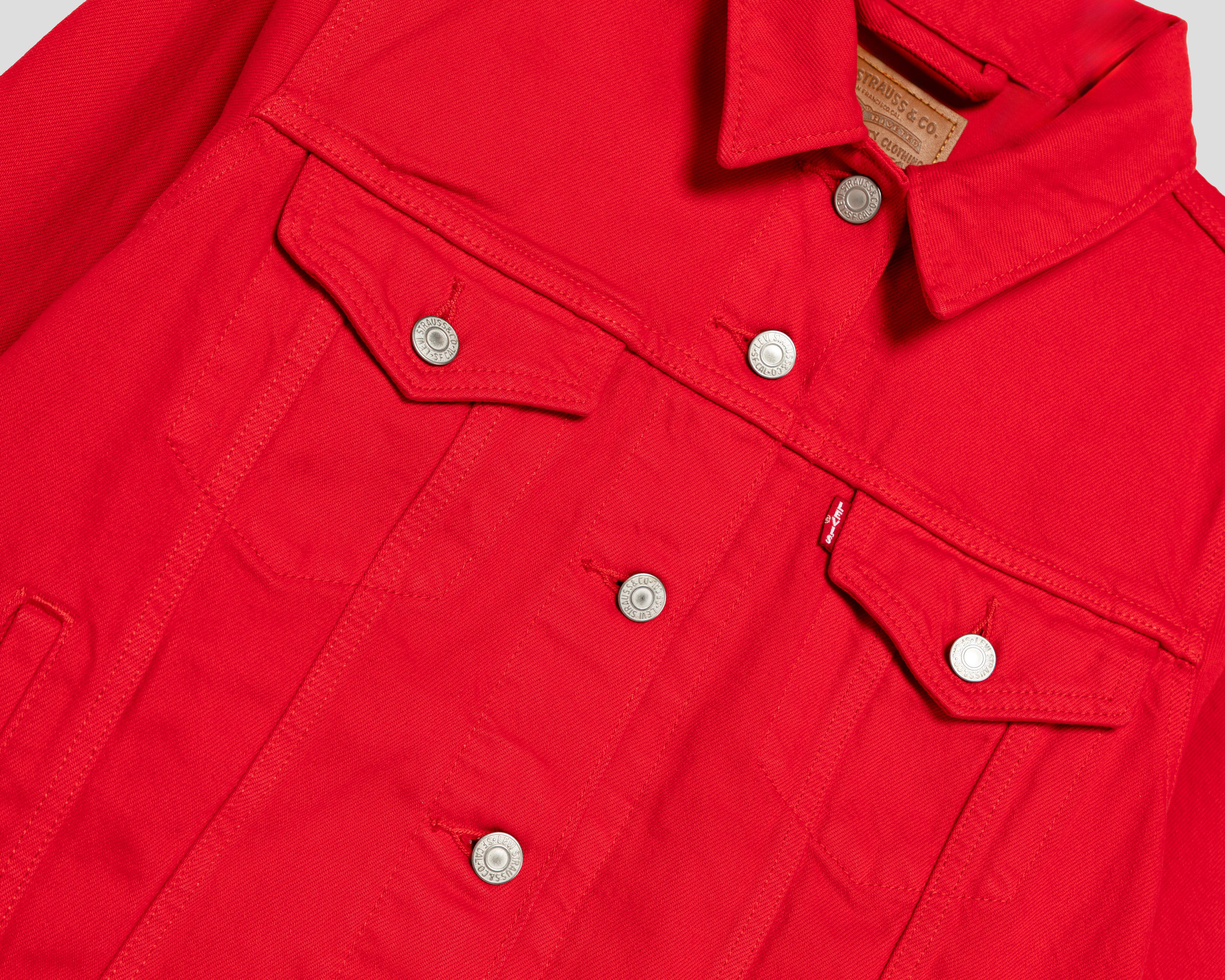 Foto 4 pulgar | Chamarra de Mezclilla con Botones Levi's para Mujer