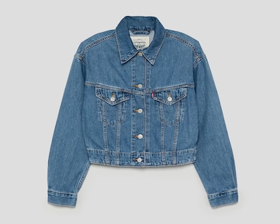 Foto 1 | Chamarra de Mezclilla Azul Levi's para Mujer