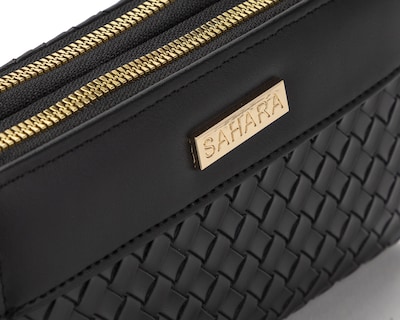 Foto 6 | Cartera para Mujer Sahara Negra