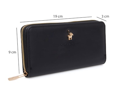 Foto 6 | Cartera para Mujer York Team Polo Club Negra