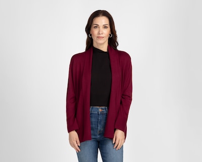Foto 1 | Cárdigan Tinto Lady Sun para Mujer
