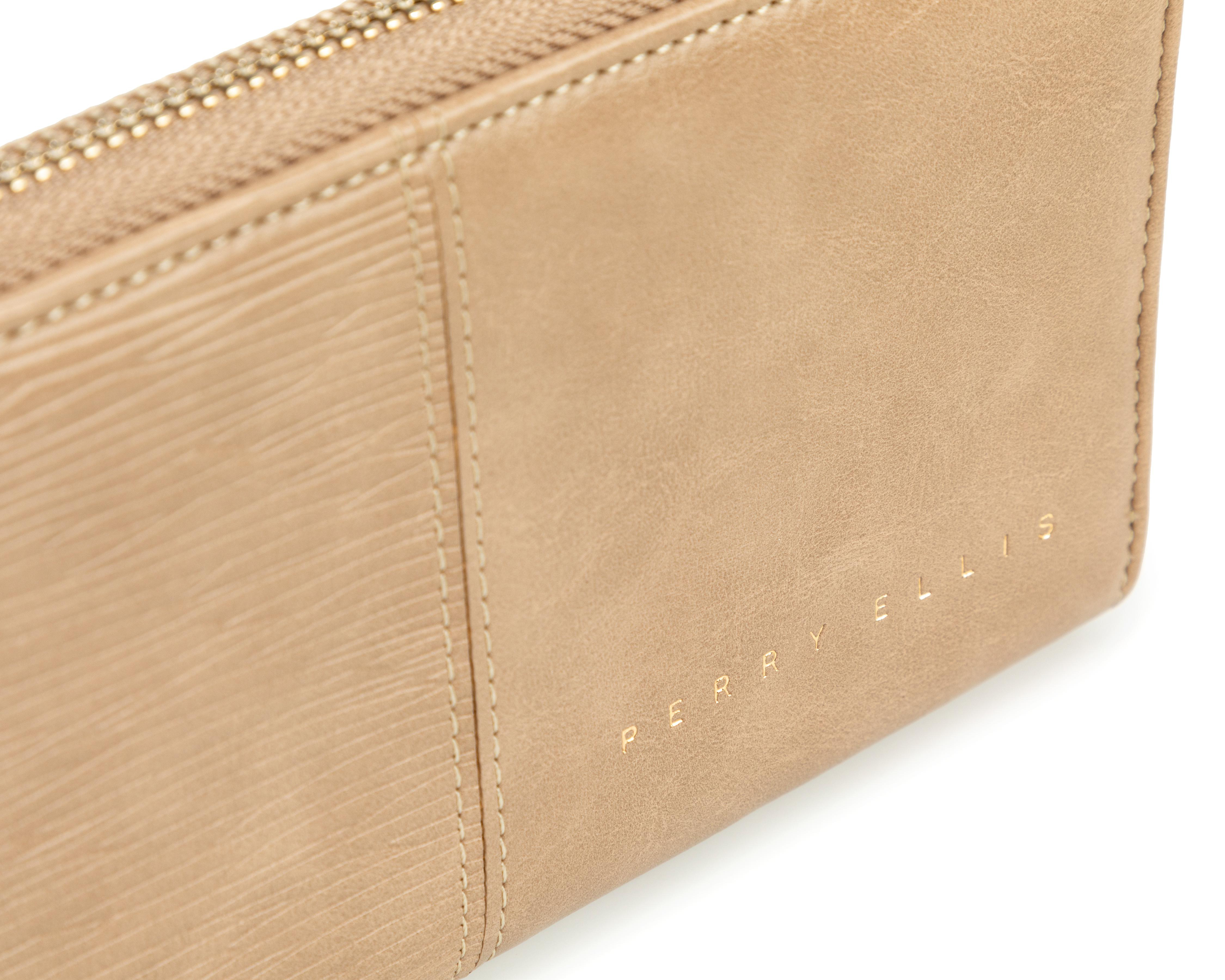 Foto 5 | Cartera para Mujer Perry Ellis Café