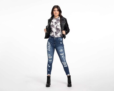 Foto 2 | Jeans Boy London Skinny Destrucciones