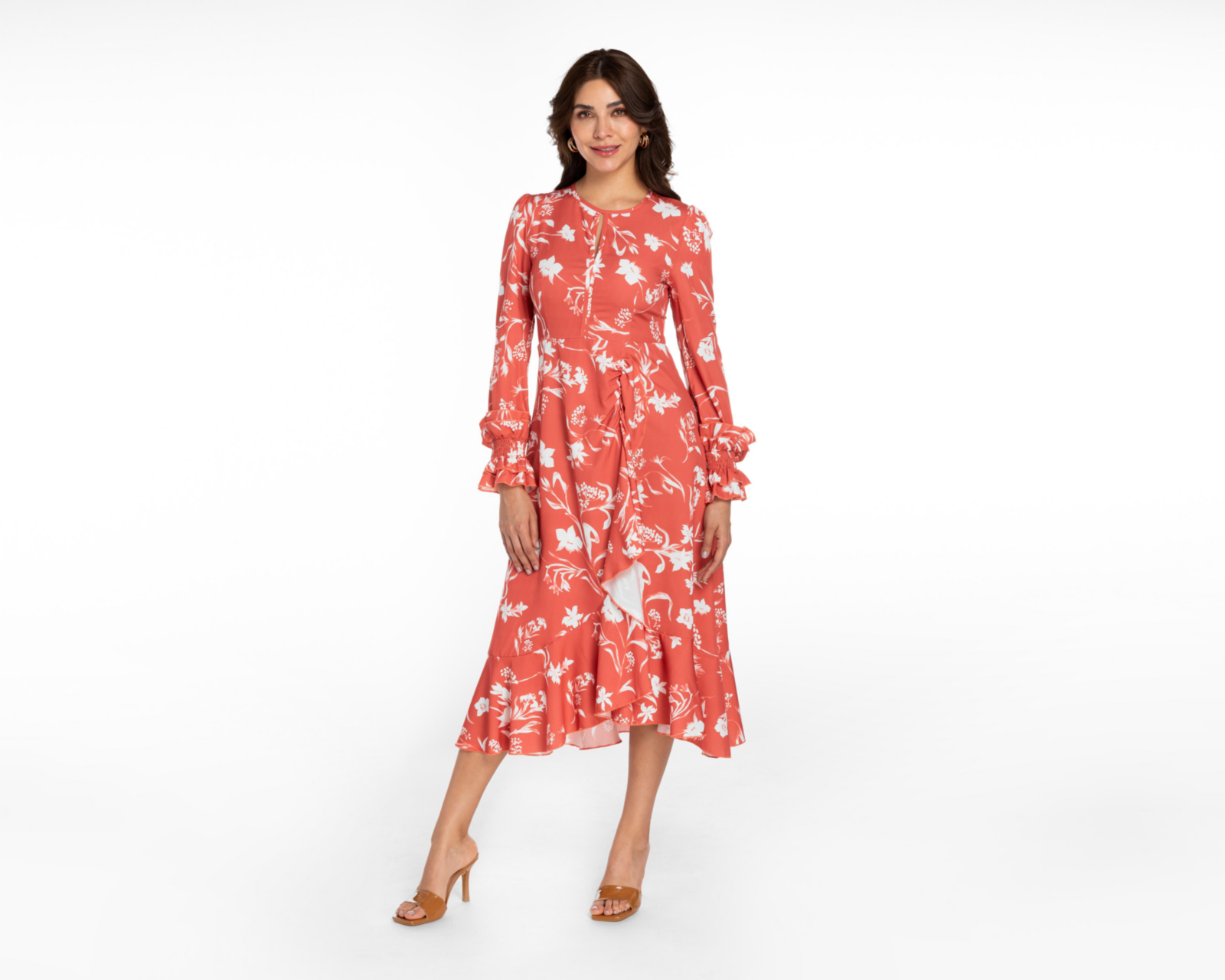 Vestido Meirius Casual Midi con Holán