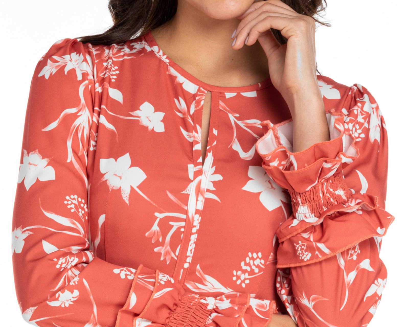 Foto 5 pulgar | Vestido Meirius Casual Midi con Holán