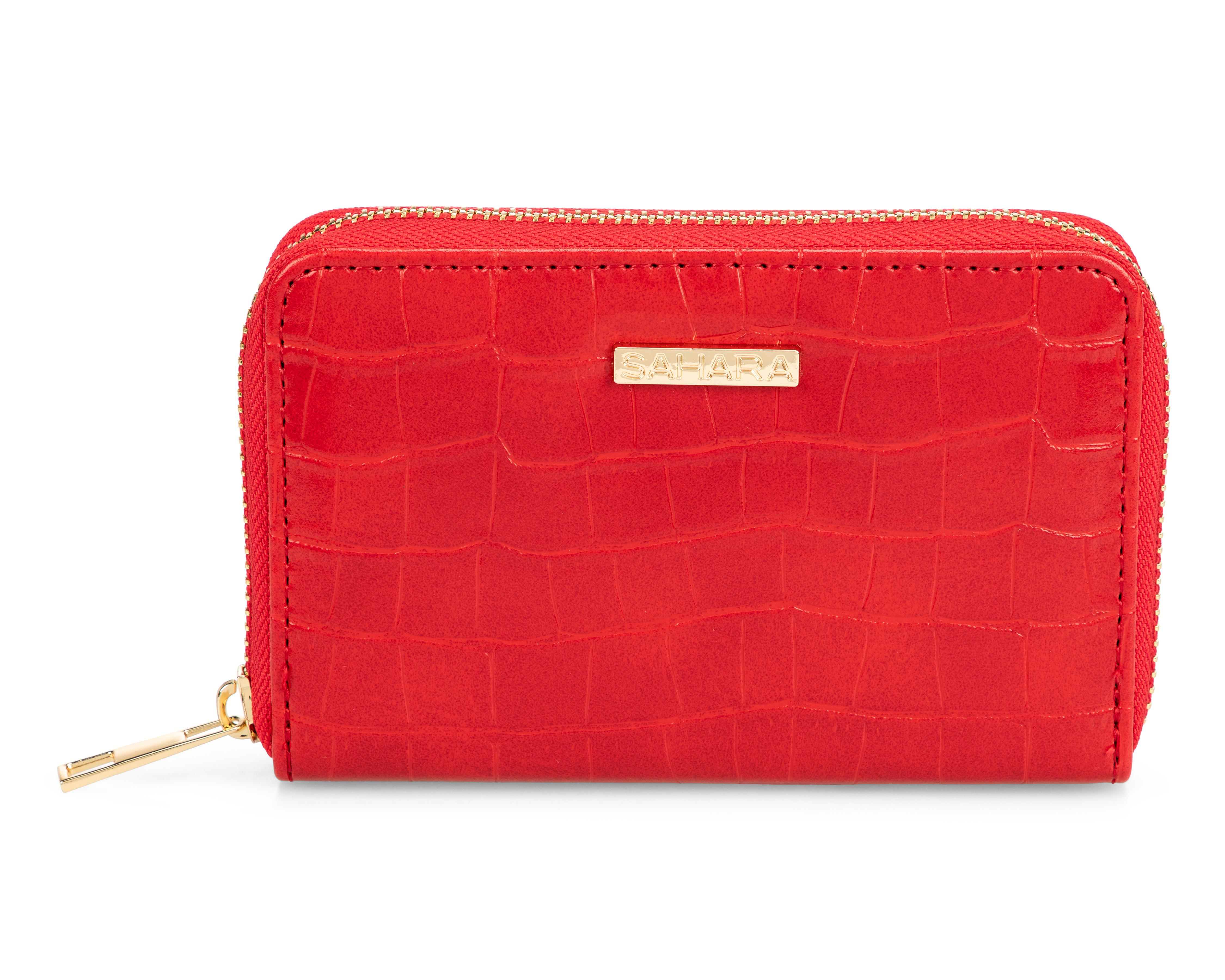 Foto 1 | Monedero para Mujer Sahara Rojo