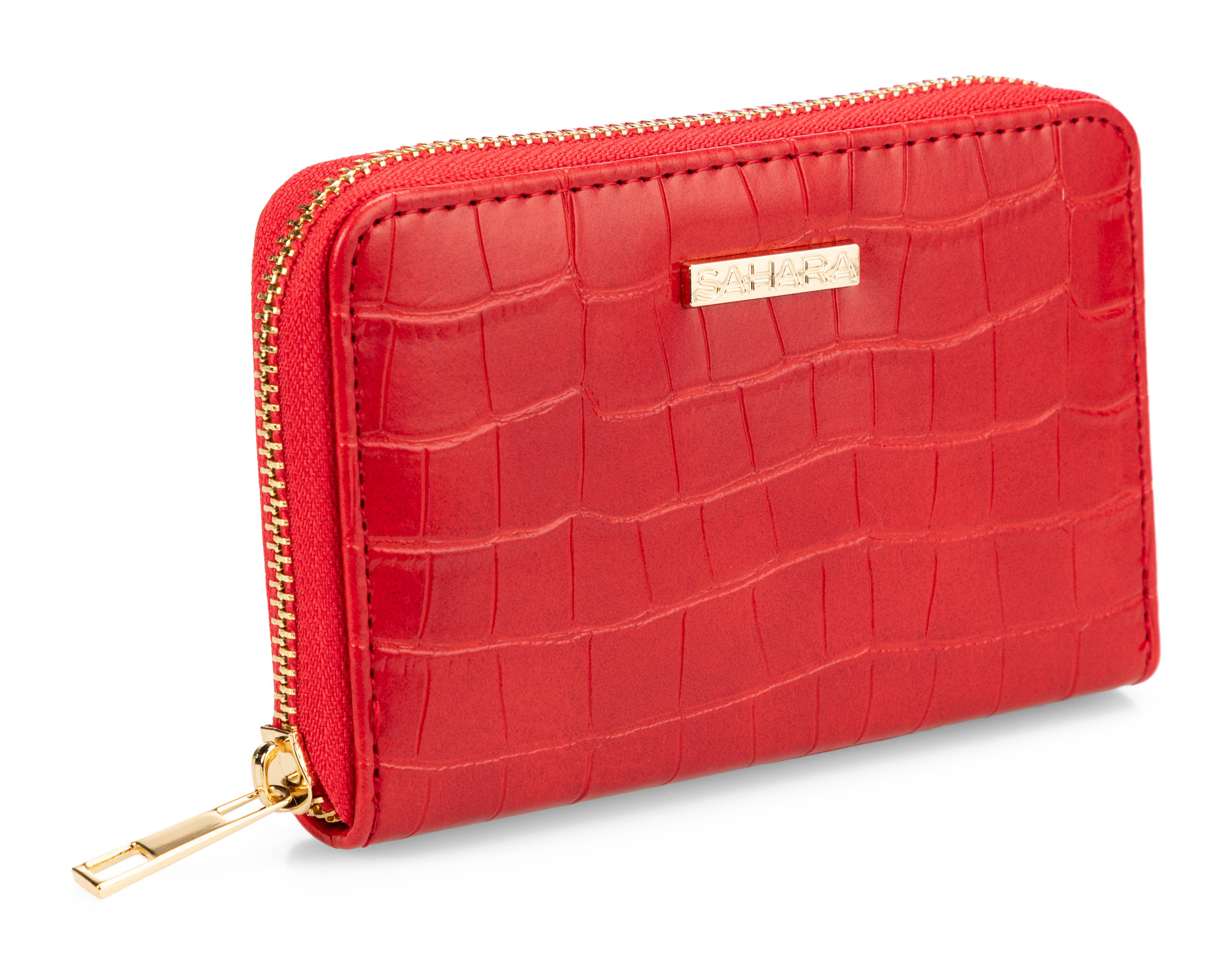 Foto 2 | Monedero para Mujer Sahara Rojo