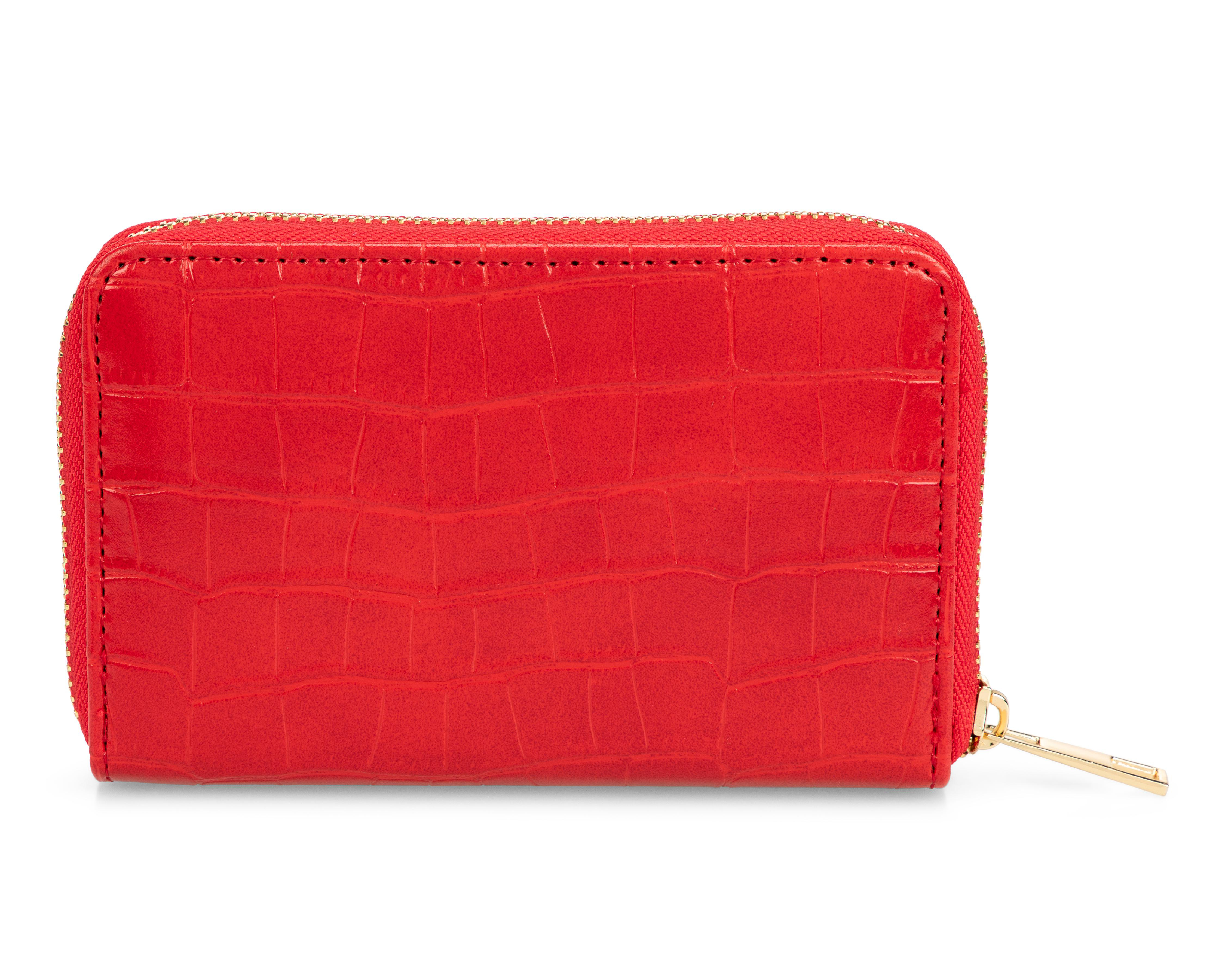 Foto 3 | Monedero para Mujer Sahara Rojo