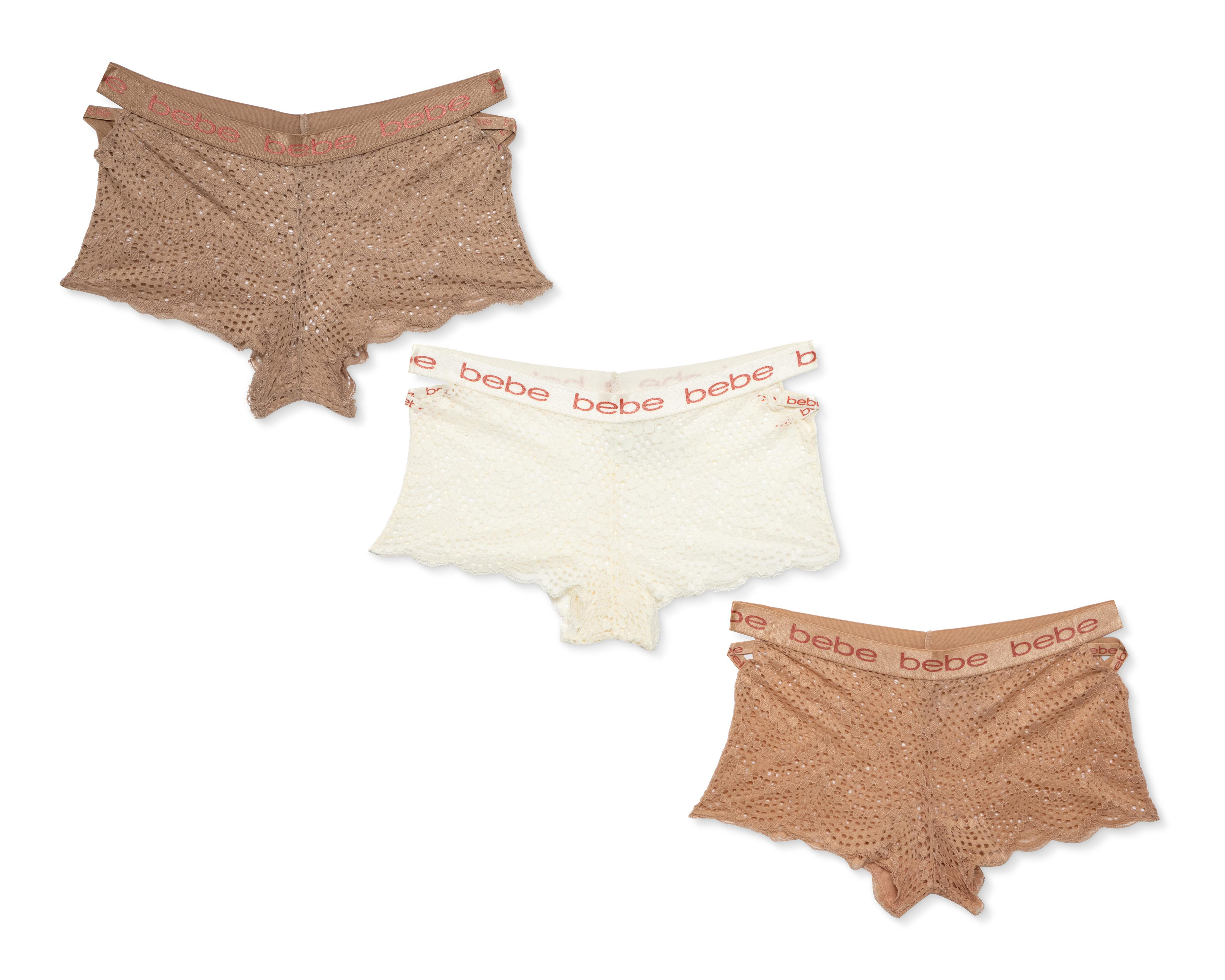Foto 2 pulgar | Pantaleta Bebe para Mujer 3 Pack