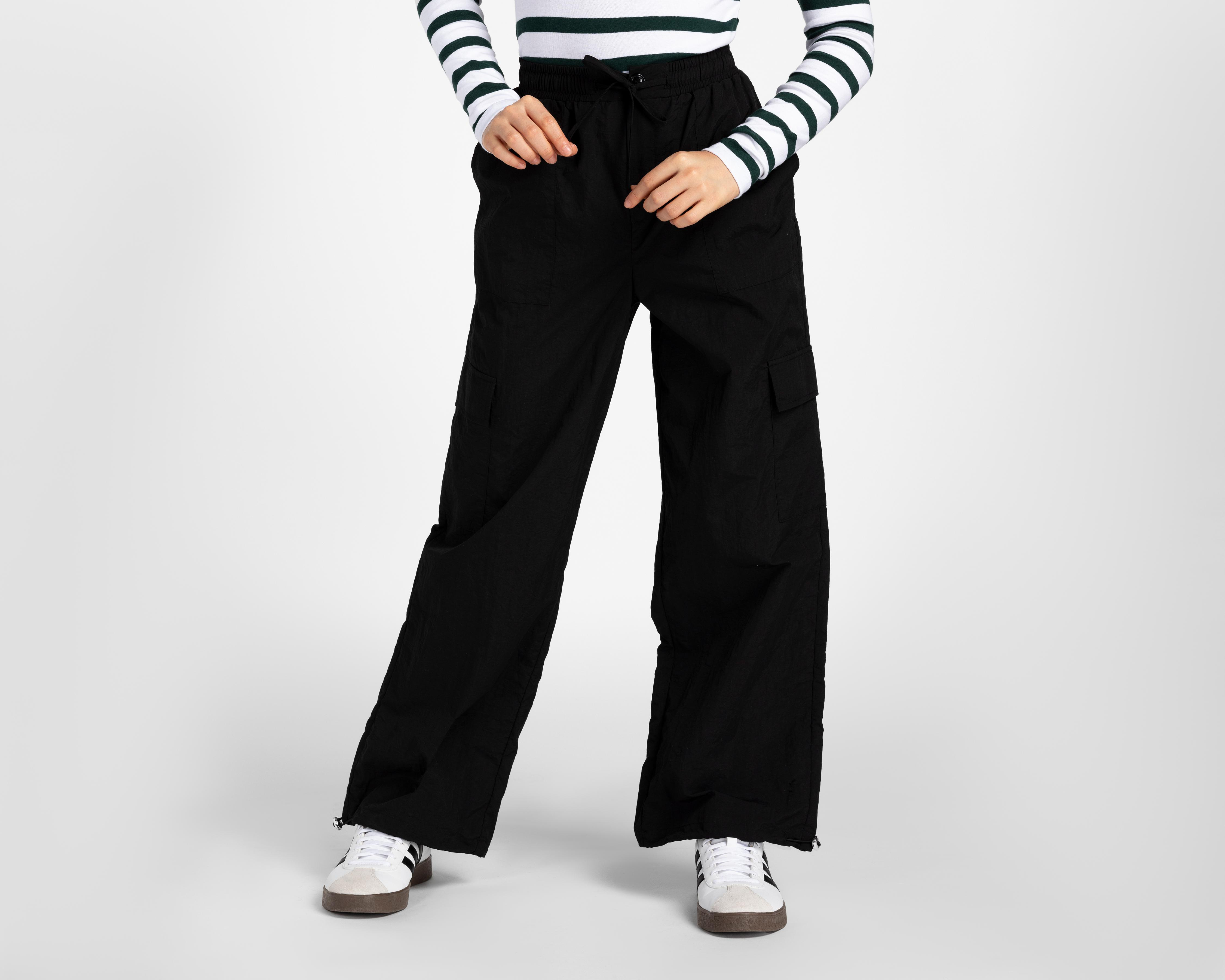 Foto 2 pulgar | Pantalón Ancho Refill con Bolsas Cargo para Mujer
