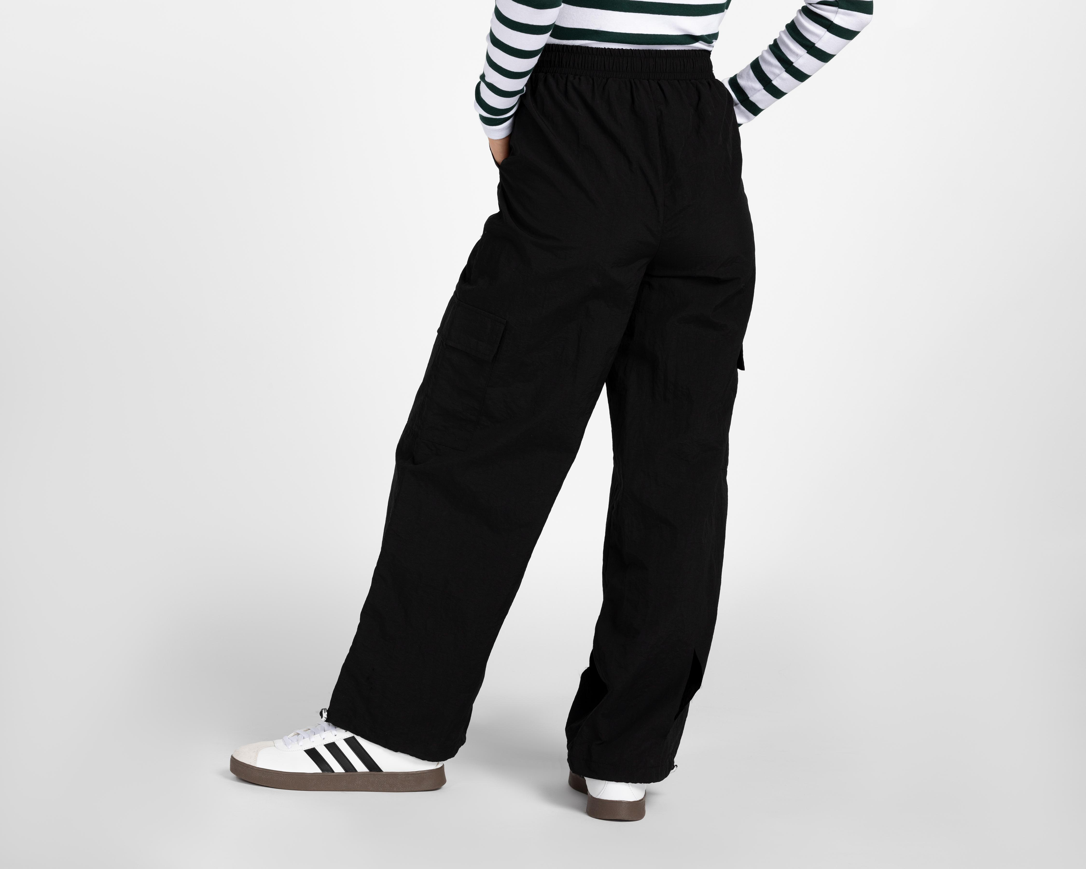 Foto 4 pulgar | Pantalón Ancho Refill con Bolsas Cargo para Mujer