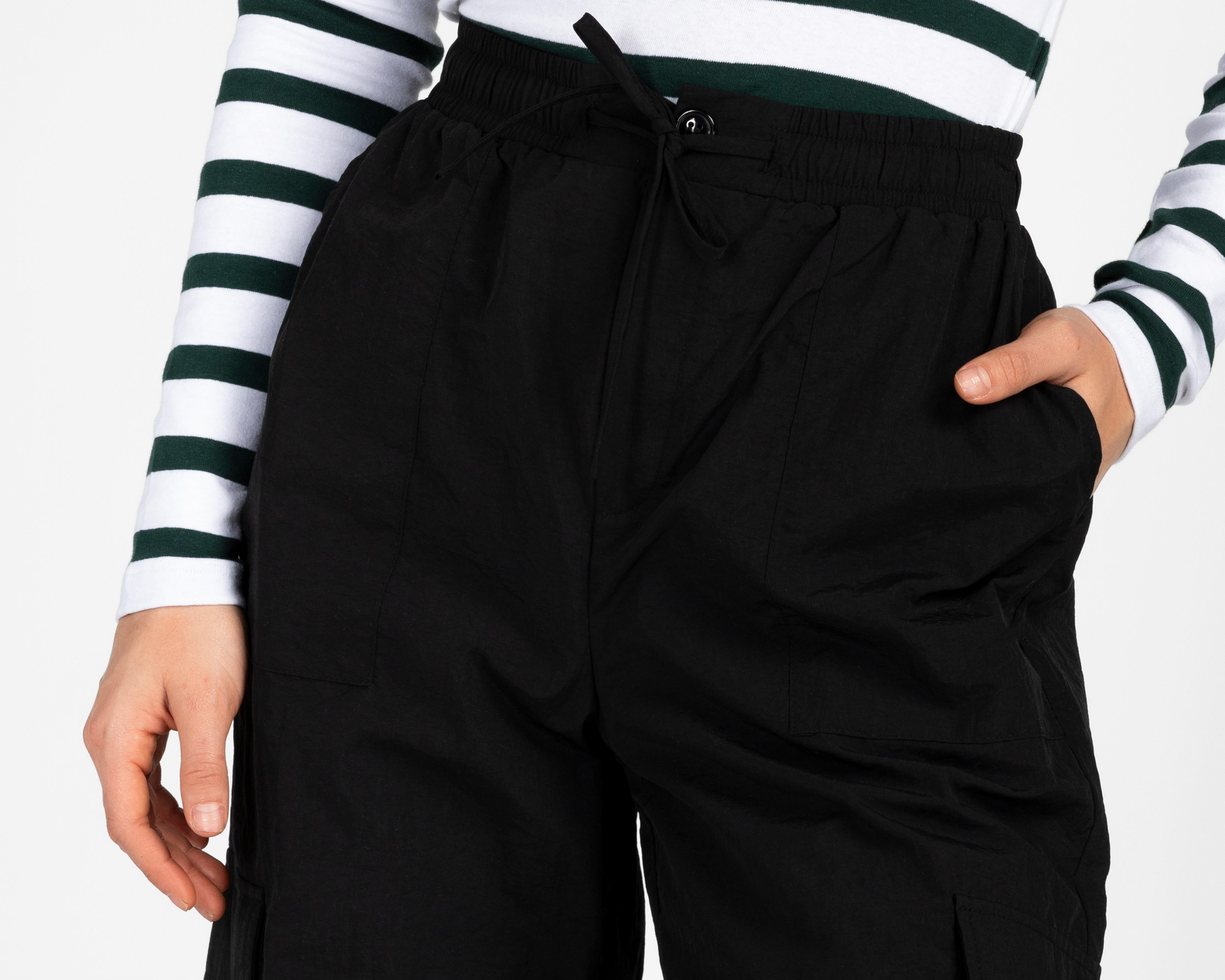 Foto 5 pulgar | Pantalón Ancho Refill con Bolsas Cargo para Mujer