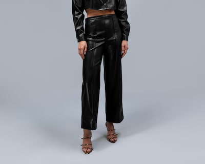 Foto 2 | Pantalón Flare Jennifer Lopez Negro para Mujer