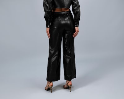 Foto 3 | Pantalón Flare Jennifer Lopez Negro para Mujer