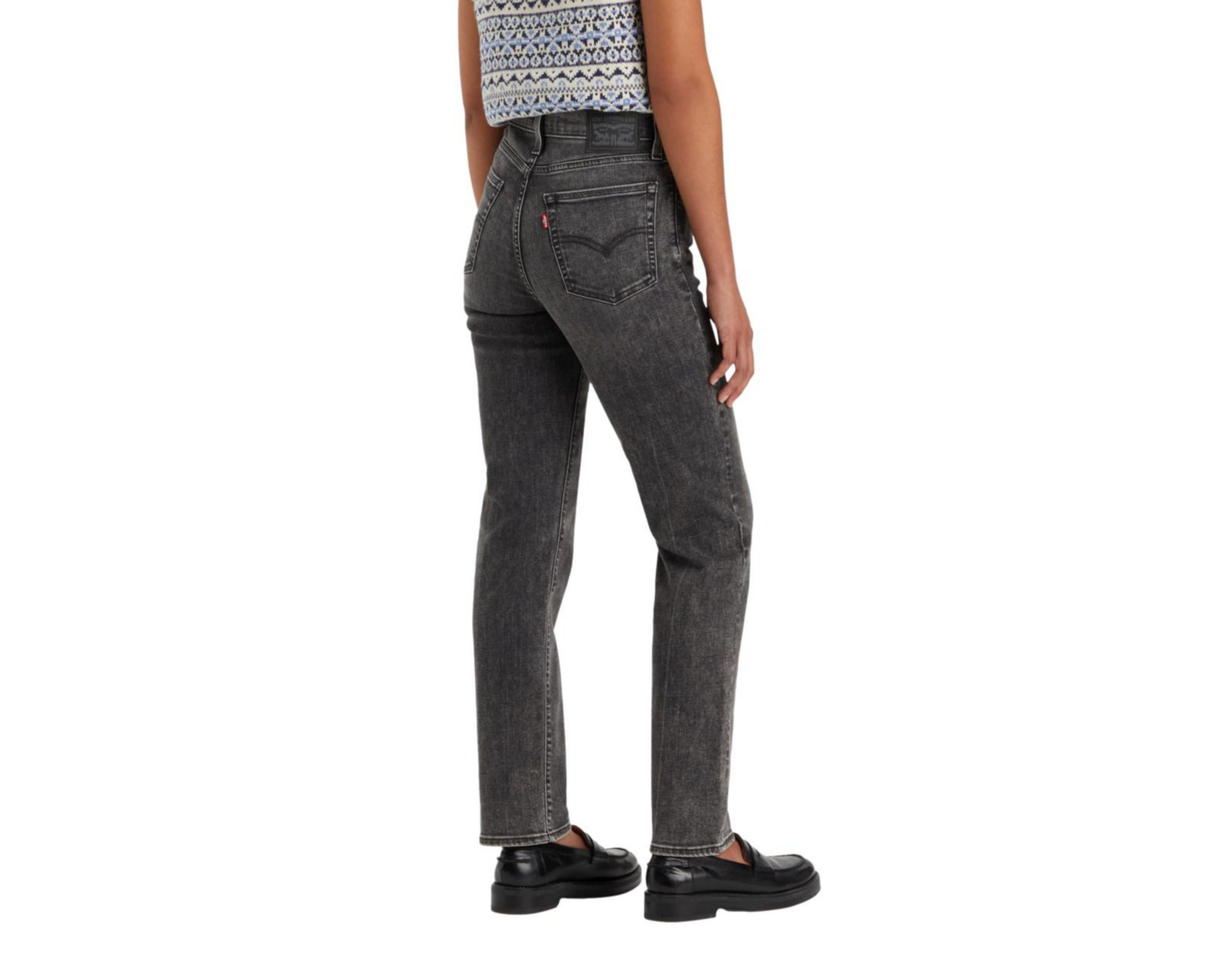 Foto 3 pulgar | Jeans Straight Levi's 724 High-Rise para Mujer