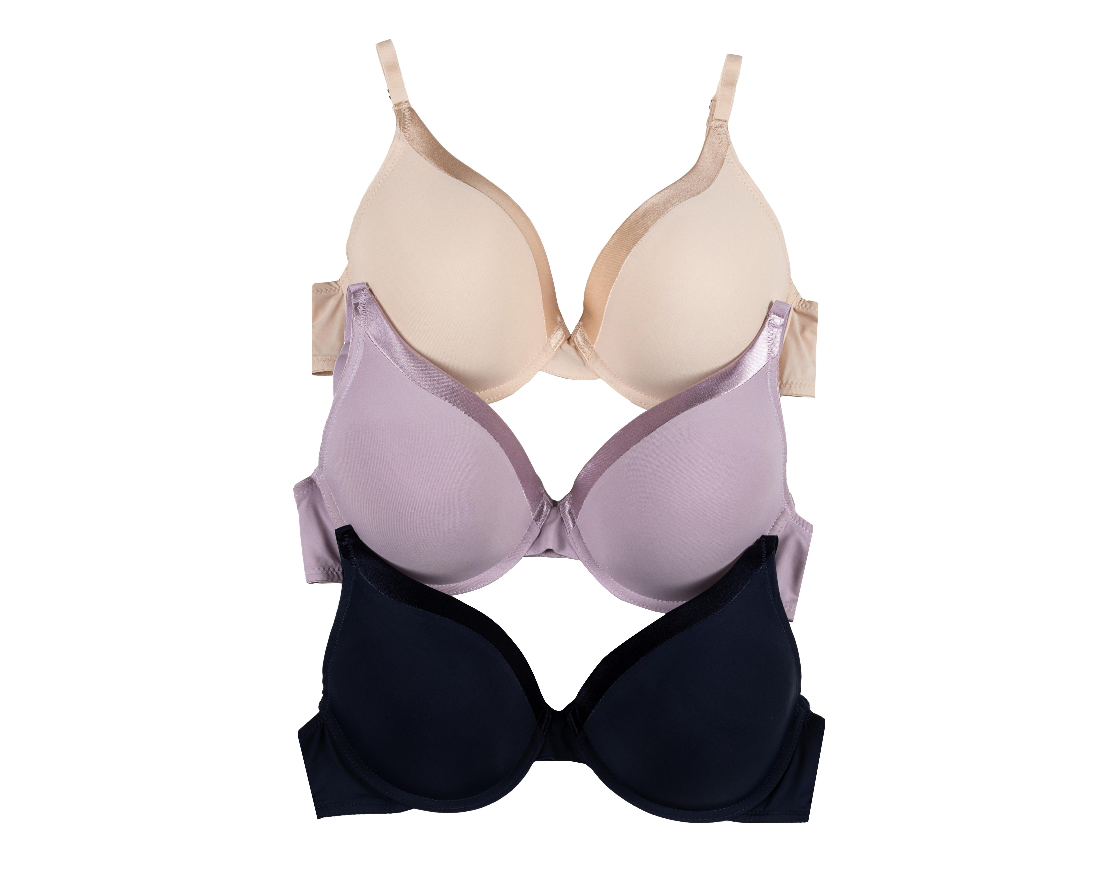 Foto 2 pulgar | Brasier con Varilla Beauty Secret Copa Completa 3 Pack