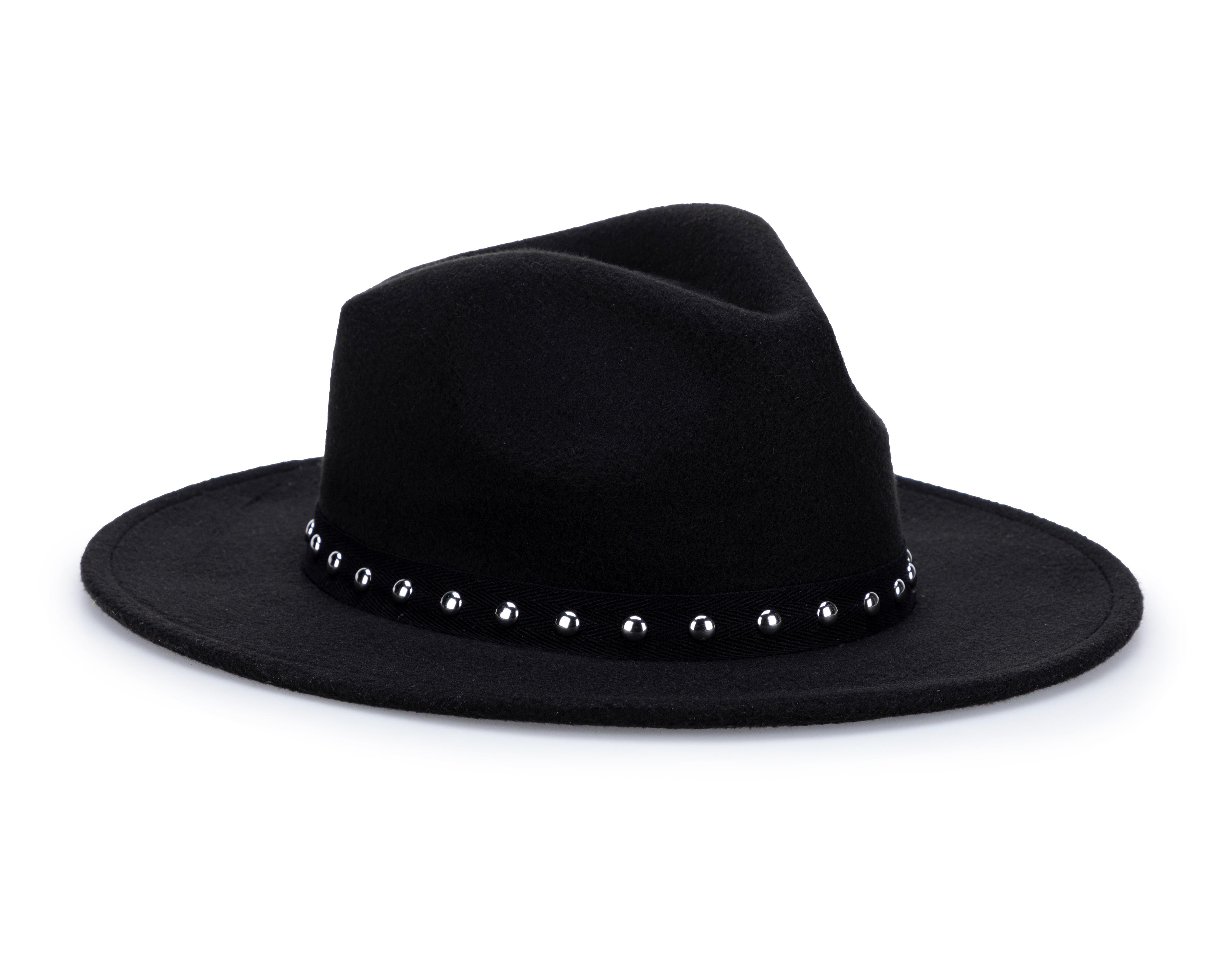 Foto 2 pulgar | Sombrero Fedora Sahara con Estoperoles