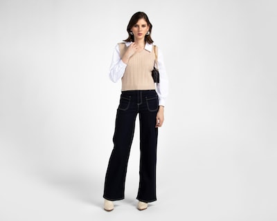 Foto 2 | Chaleco con Camisa Sahara para Mujer
