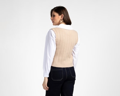 Foto 4 | Chaleco con Camisa Sahara para Mujer