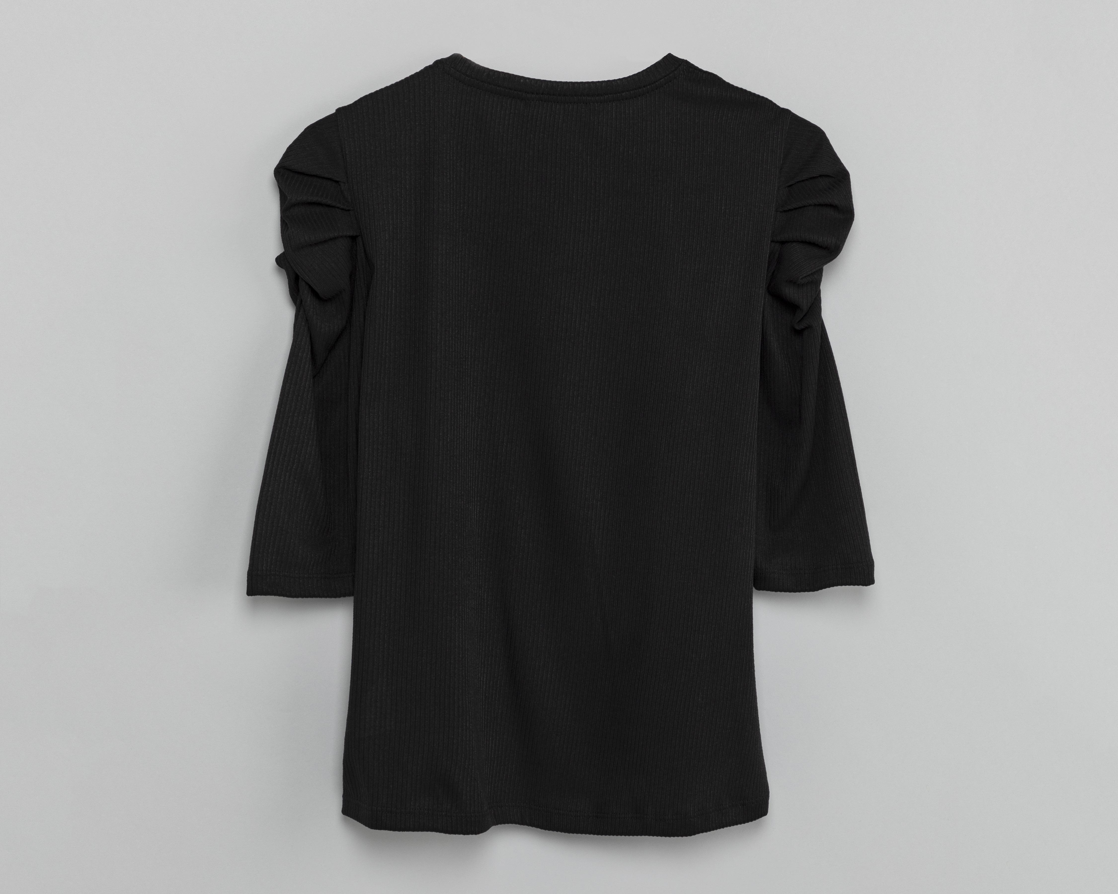 Foto 3 pulgar | Blusa Sahara Manga 3/4 Negra