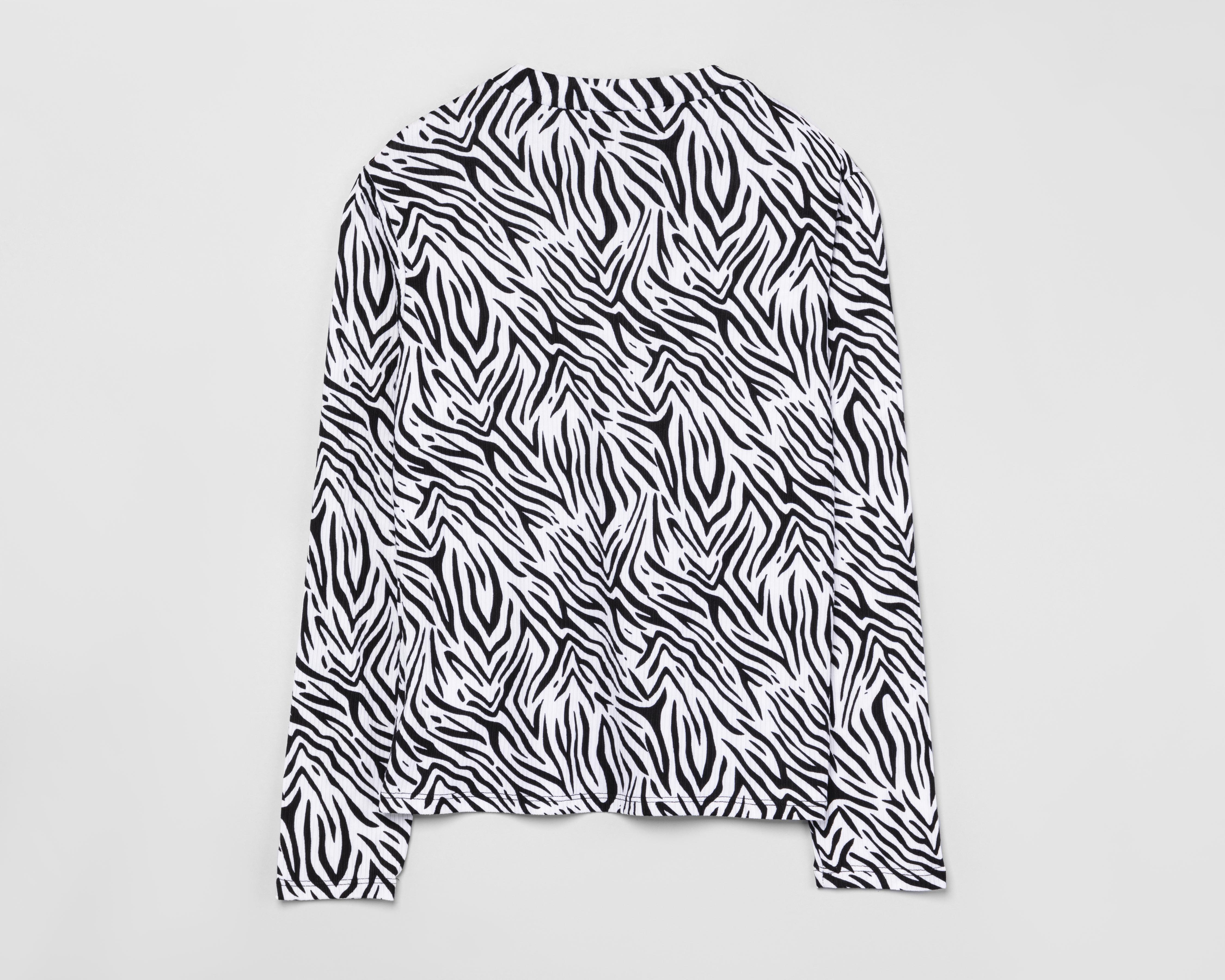 Foto 2 | Blusa Sahara Manga Larga con Estampado