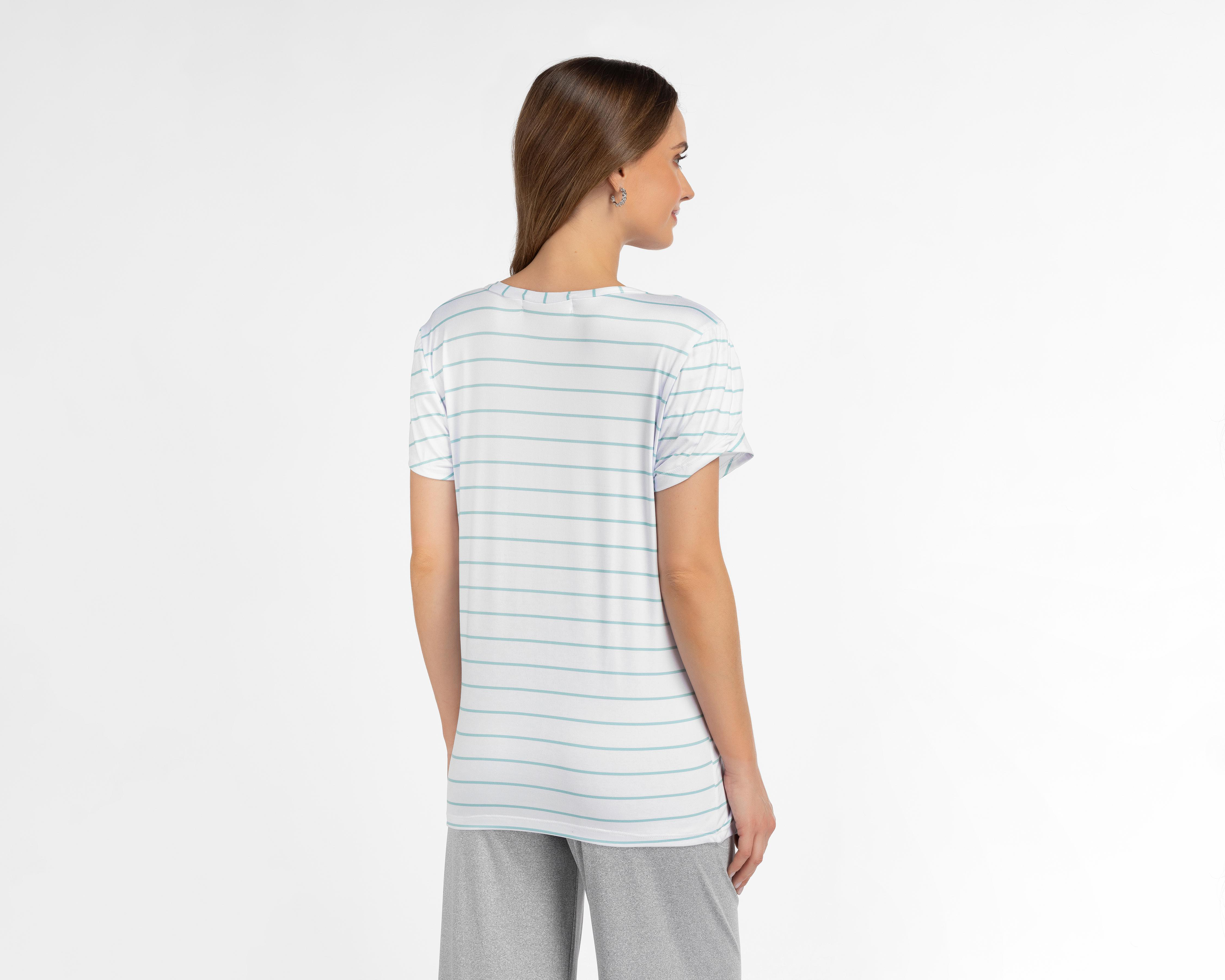 Foto 5 pulgar | Playera de Maternidad Mamá Bella Manga Corta 2 Piezas