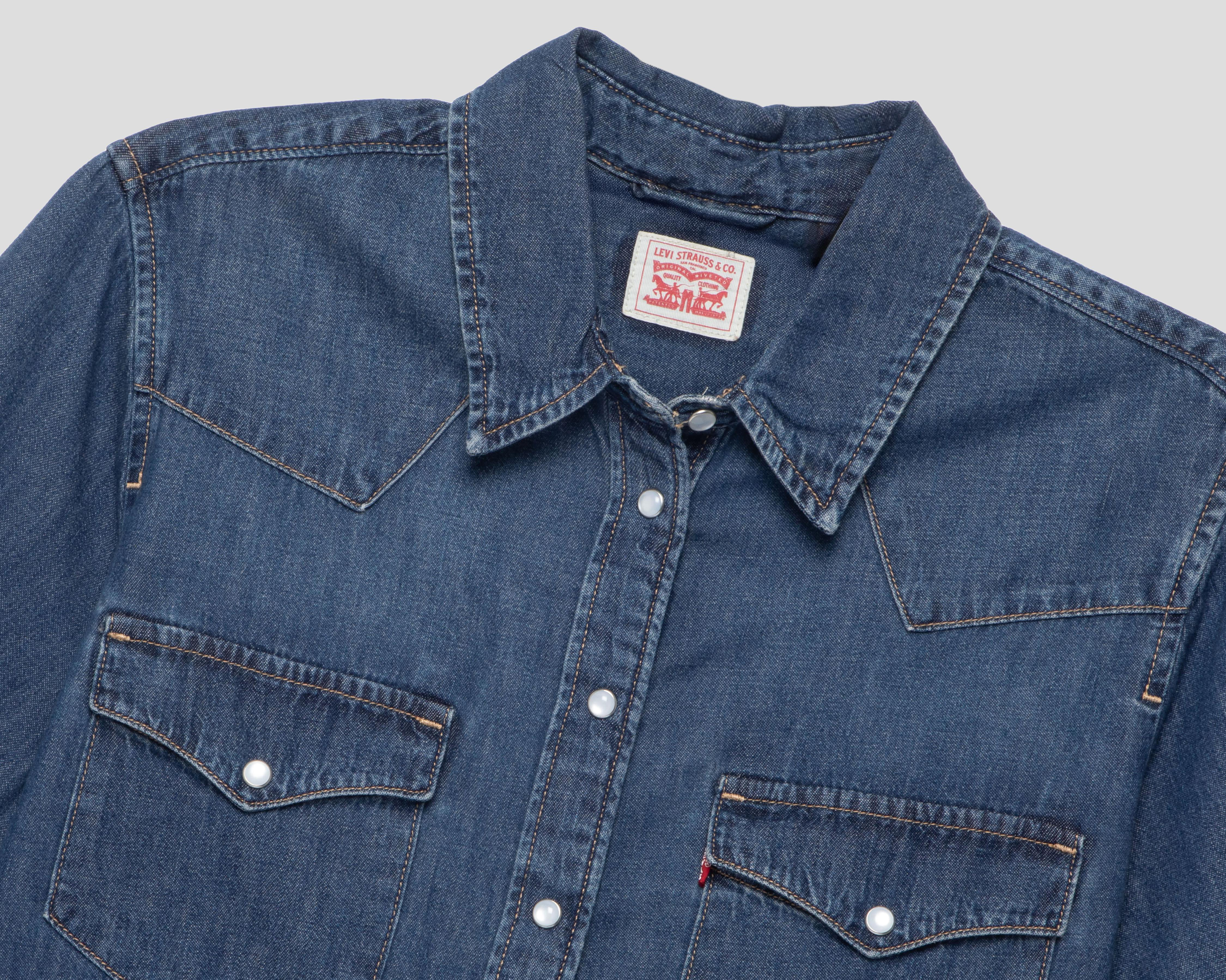 Foto 4 pulgar | Blusa Manga Larga Levi's para Mujer