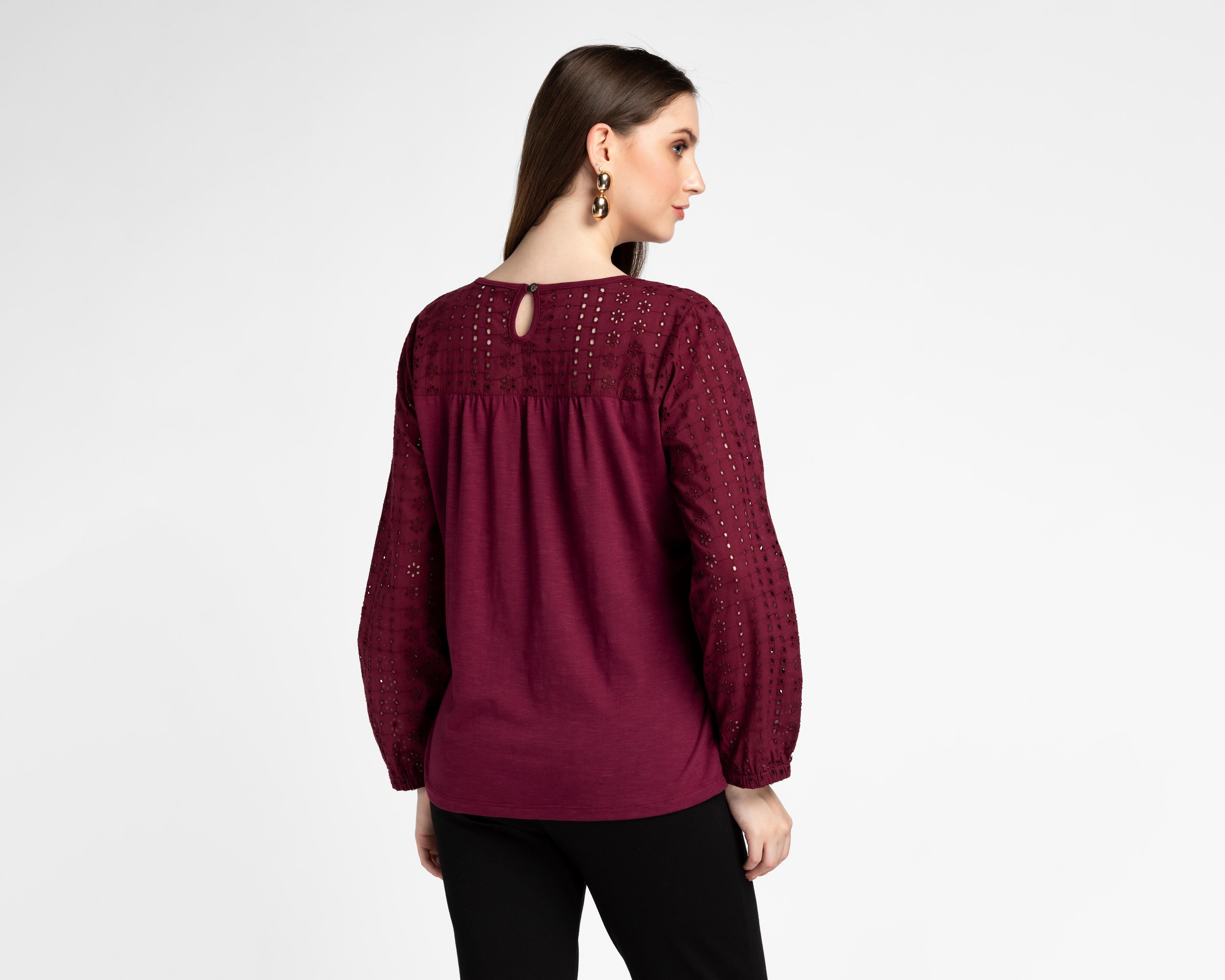 Foto 4 pulgar | Blusa Lady Sun con Manga 3/4 para Mujer