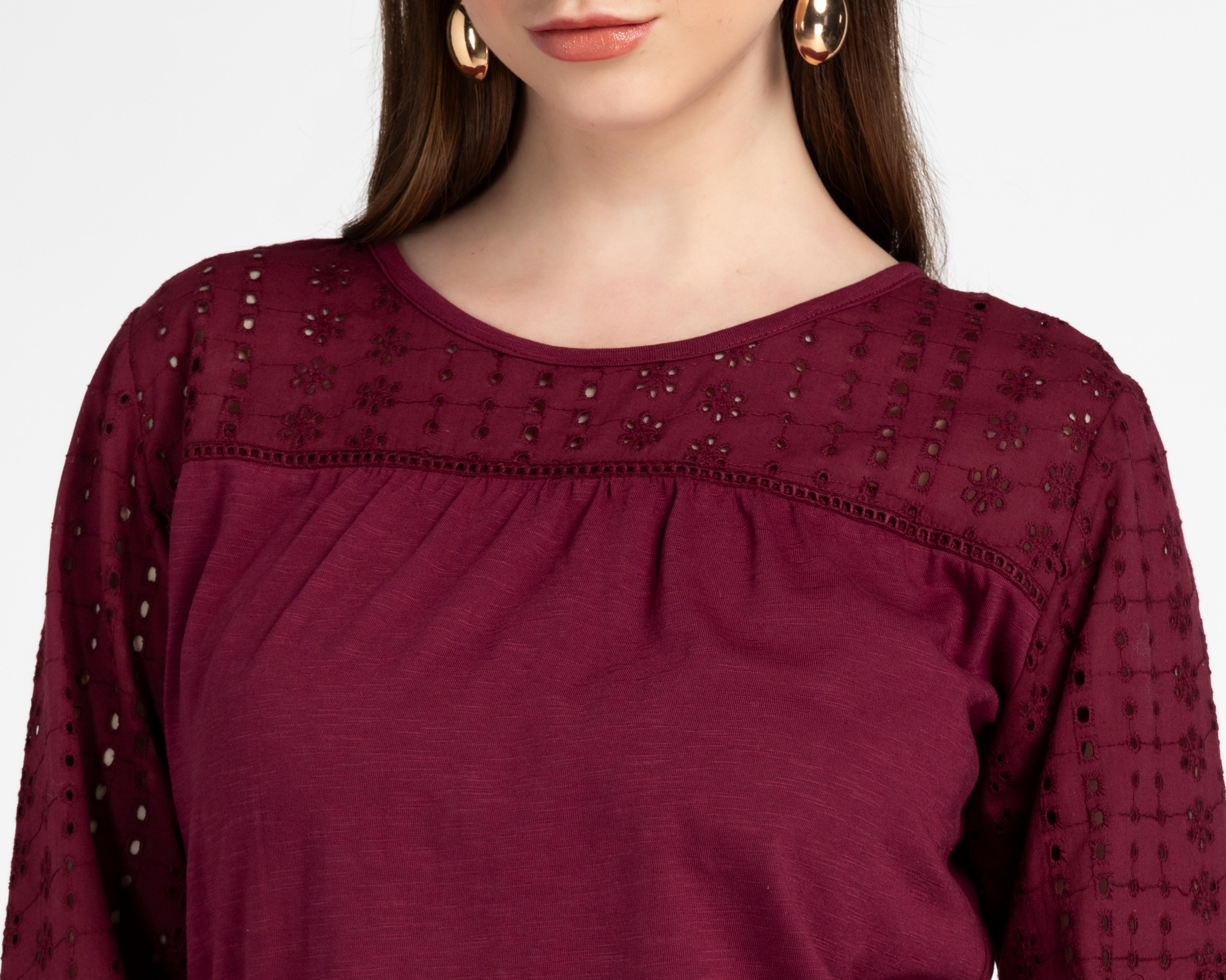 Foto 4 | Blusa Lady Sun con Manga 3/4 para Mujer