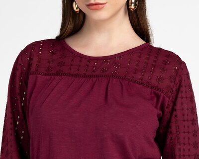 Foto 4 | Blusa Lady Sun con Manga 3/4 para Mujer