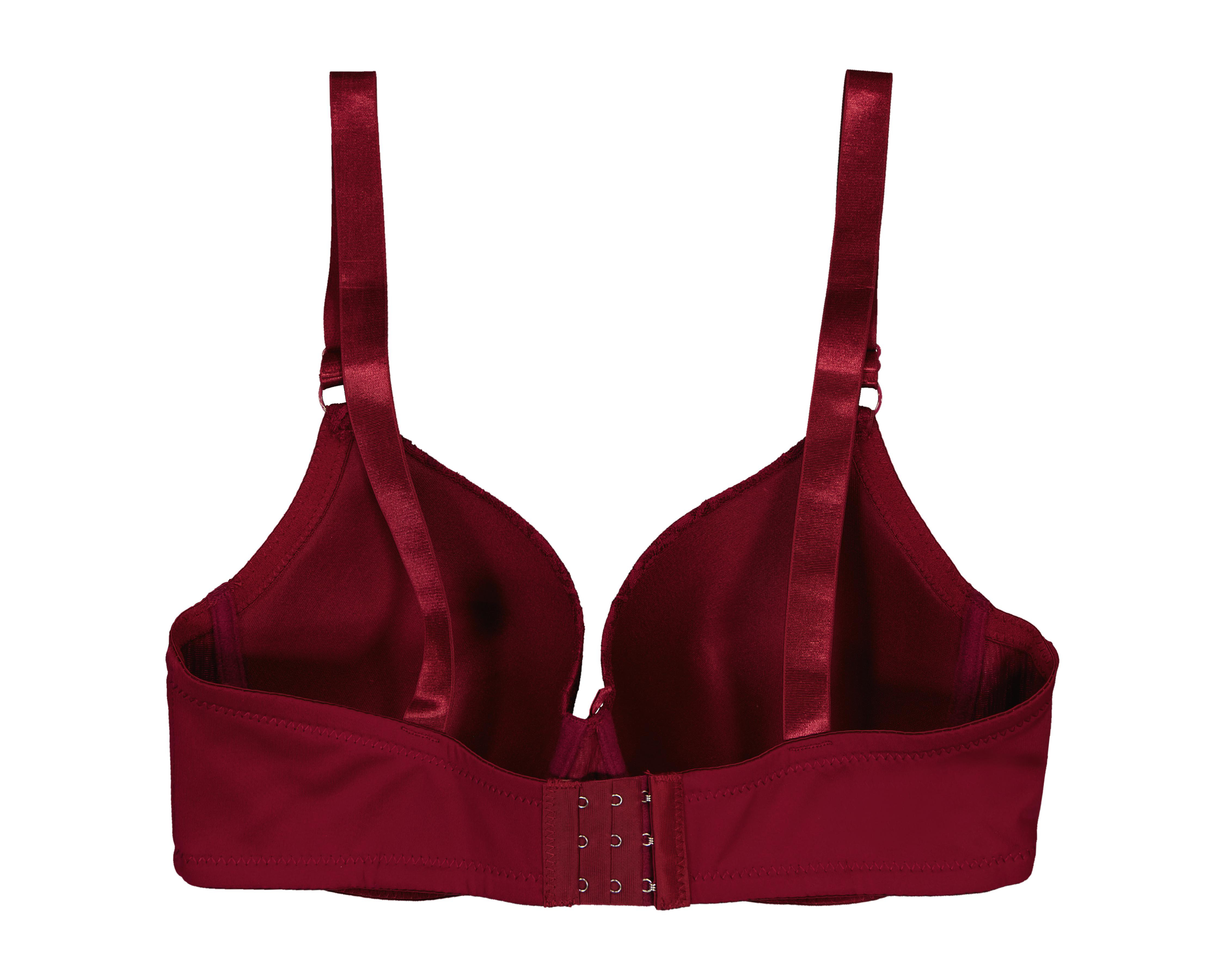 Foto 4 pulgar | Brasier Media Copa con Encaje Beauty Secret 2 Pack