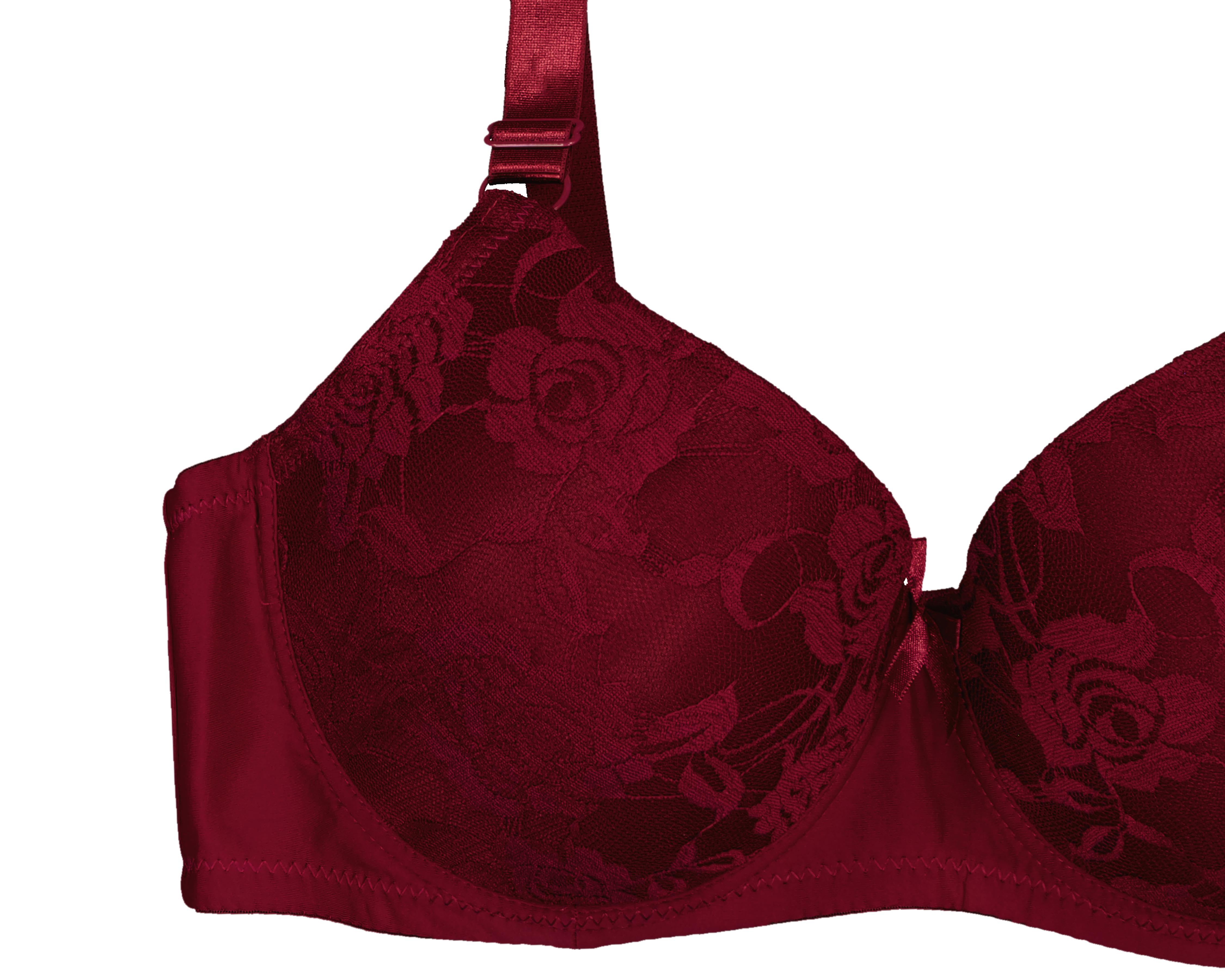 Foto 4 | Brasier Media Copa con Encaje Beauty Secret 2 Pack