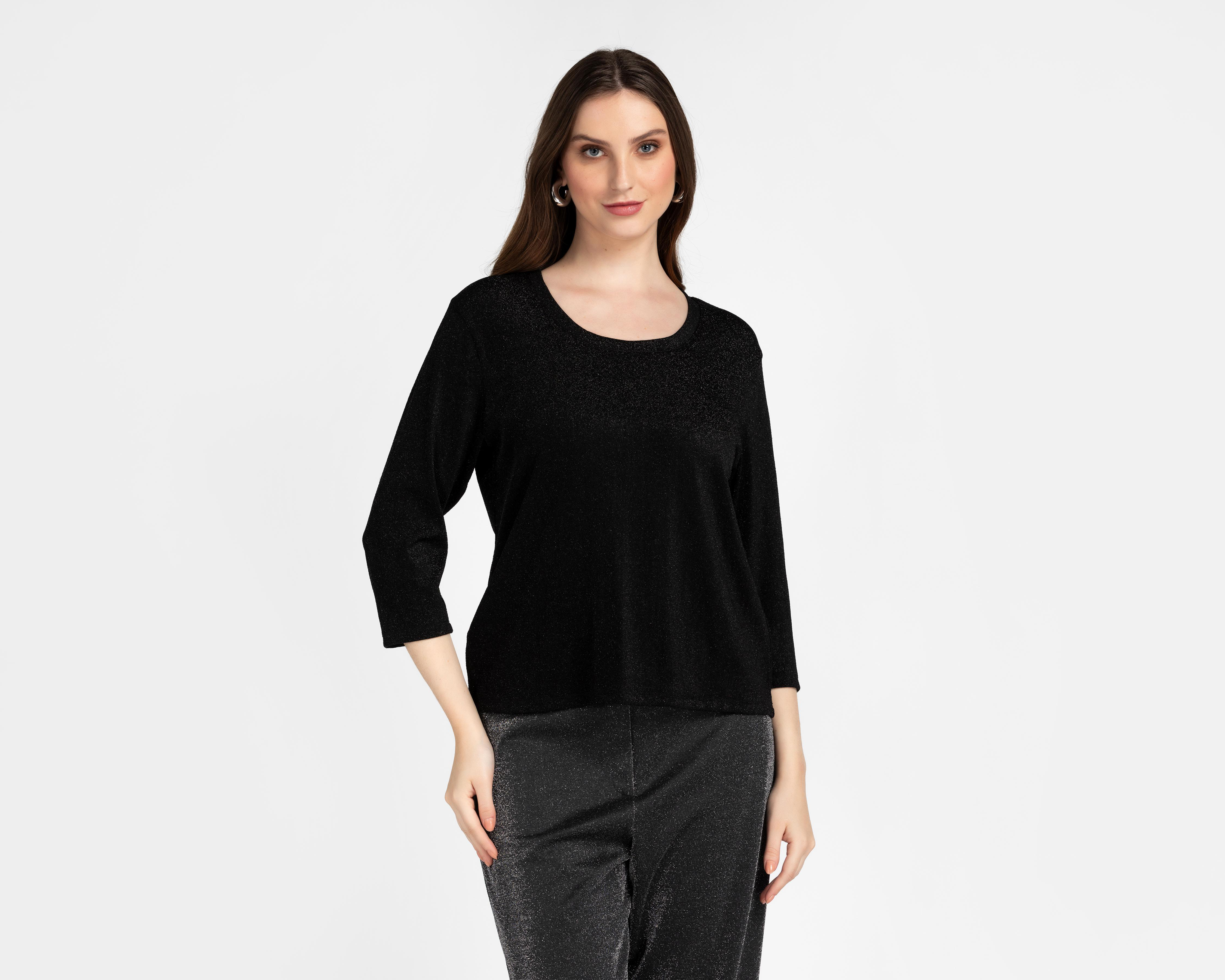 Blusa Sahara con Hilo Metálico para Mujer
