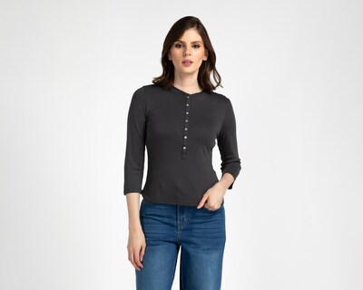 Foto 1 | Playera con Botones Sahara para Mujer