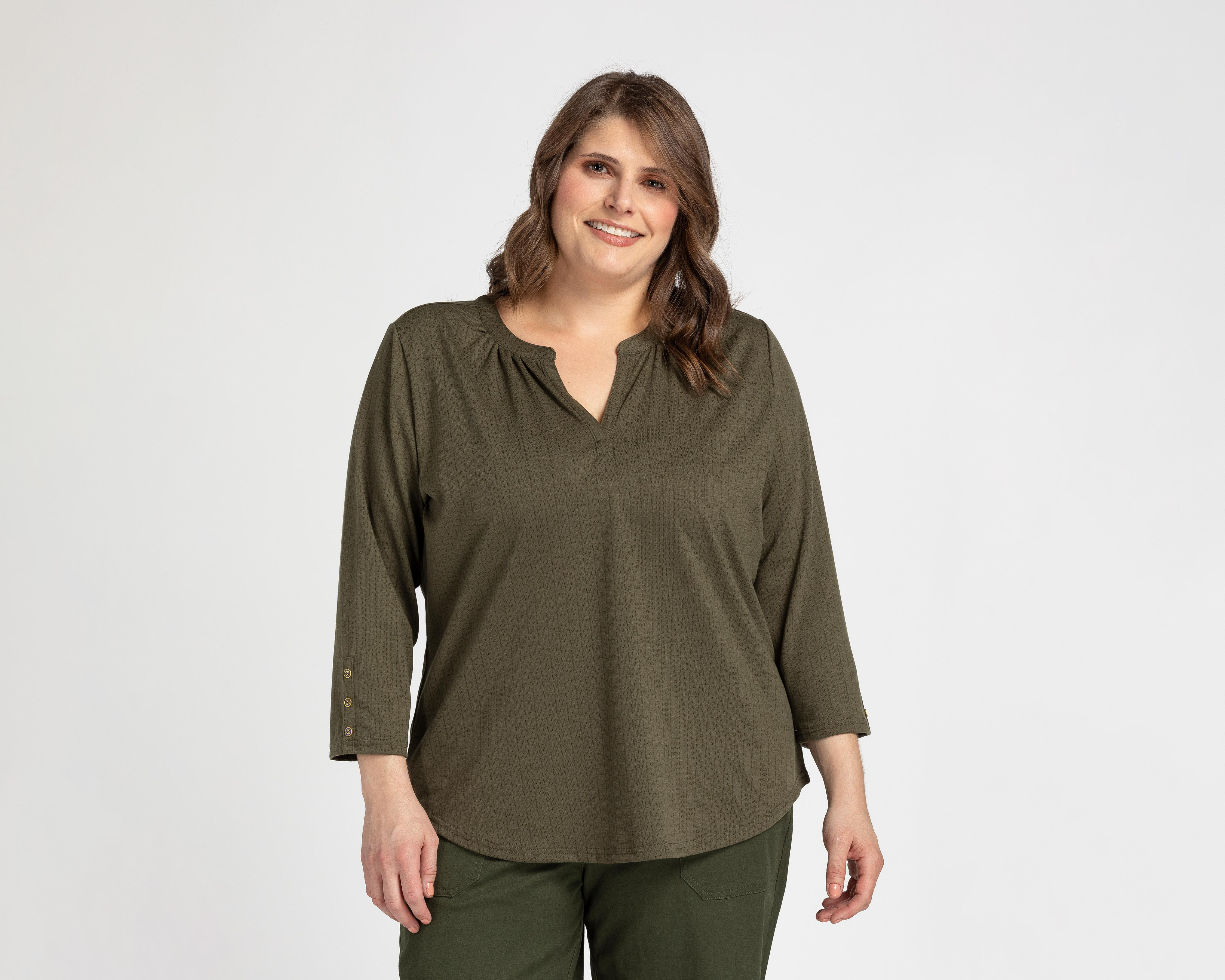 Foto 5 pulgar | Blusa Lady Sun Cuello V para Mujer