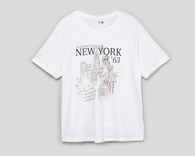 Foto 1 | Playera Lucky Star Estampada para Mujer