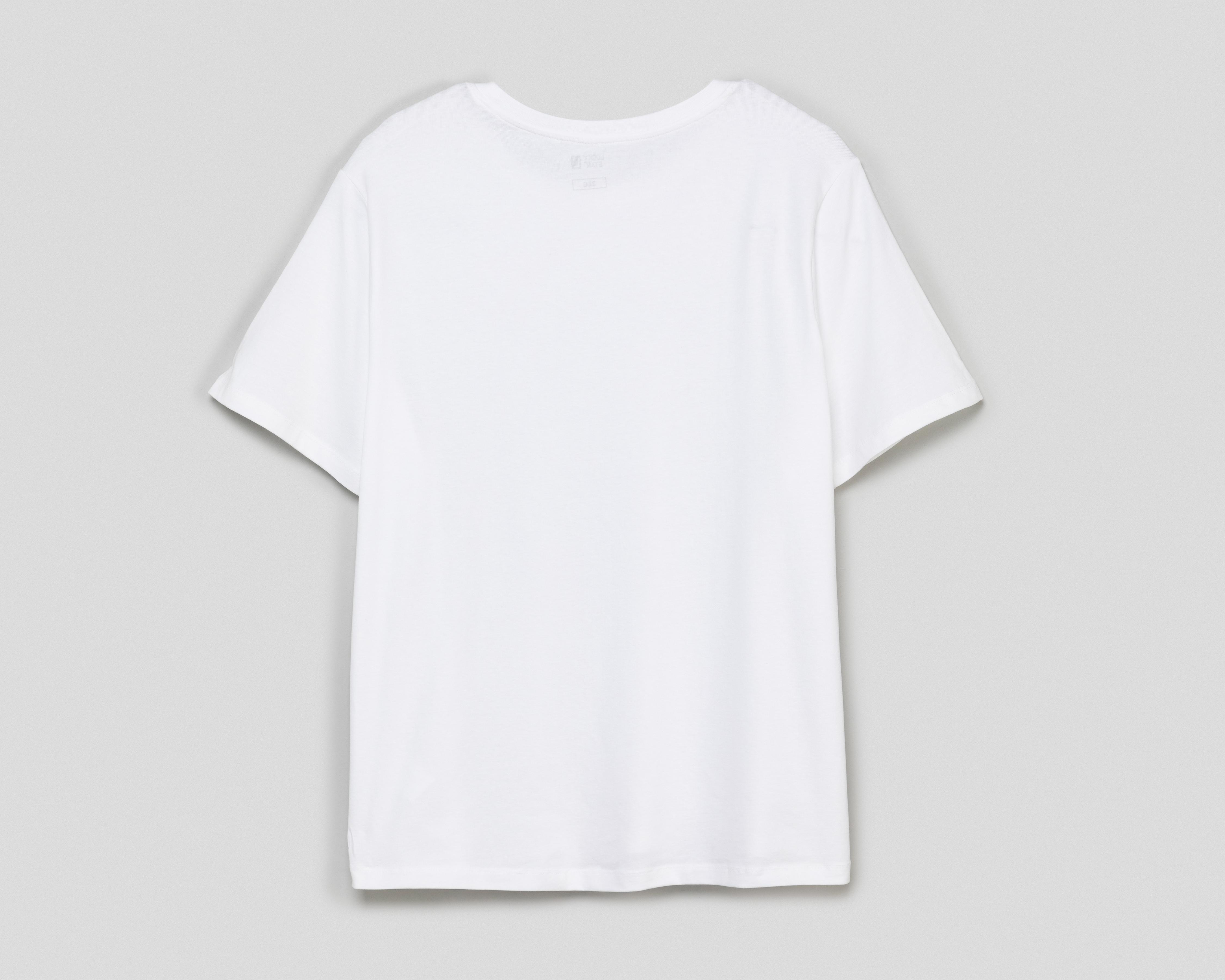 Foto 3 pulgar | Playera Lucky Star Estampada para Mujer