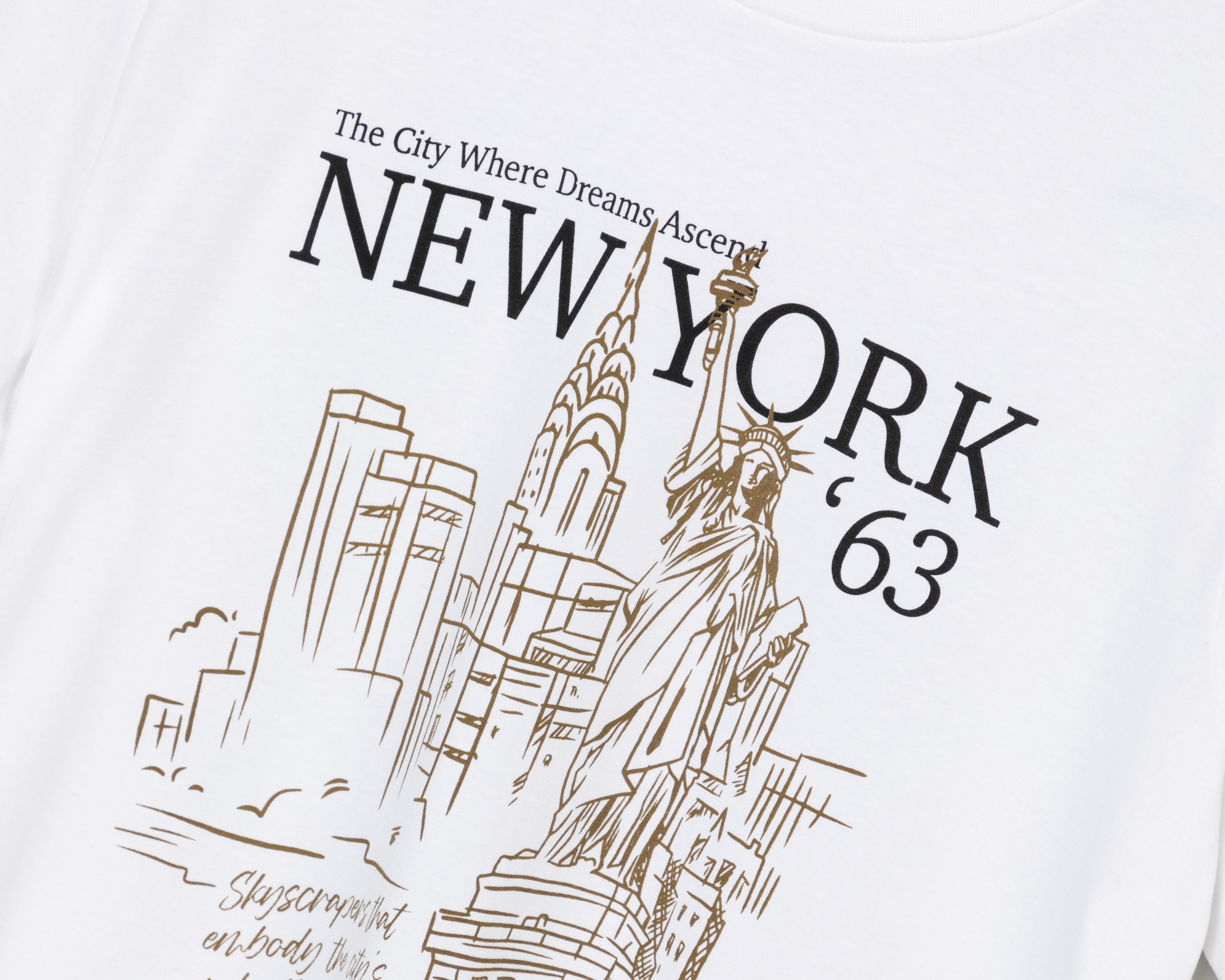 Foto 4 pulgar | Playera Lucky Star Estampada para Mujer