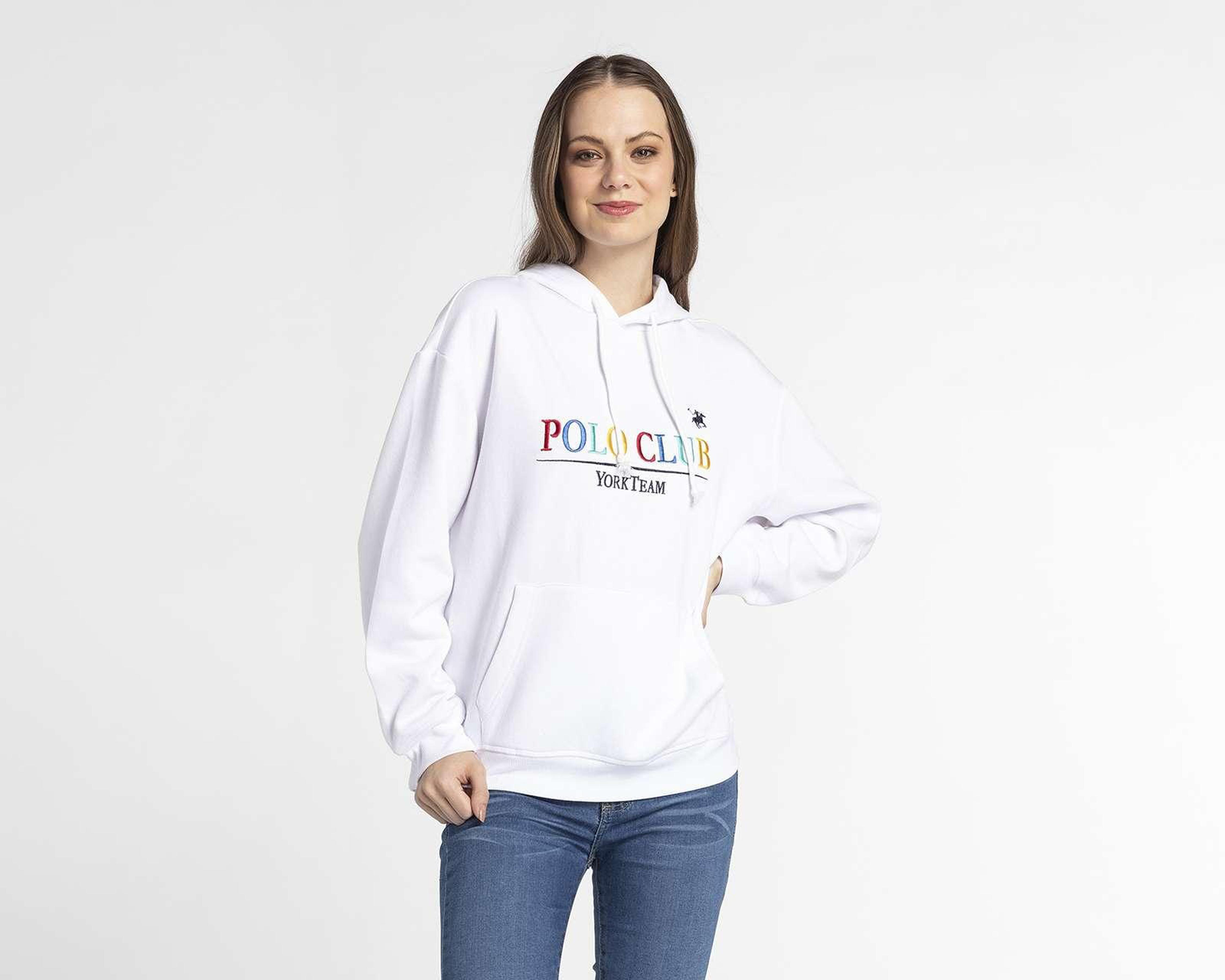 Foto 3 pulgar | Sudadera con Capucha York Team Polo Club