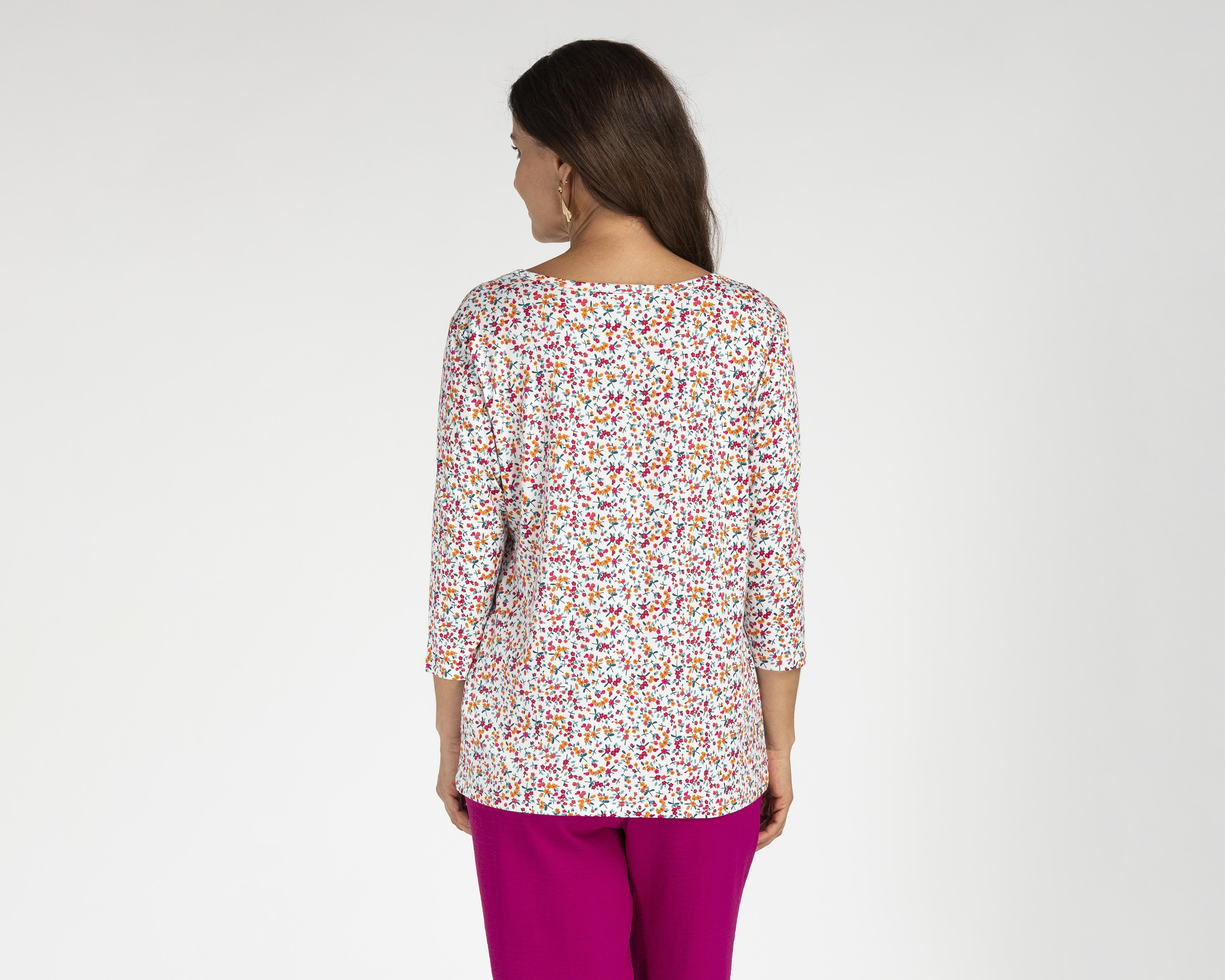 Foto 5 pulgar | Blusa Lady Sun Manga Larga para Mujer 2 Piezas