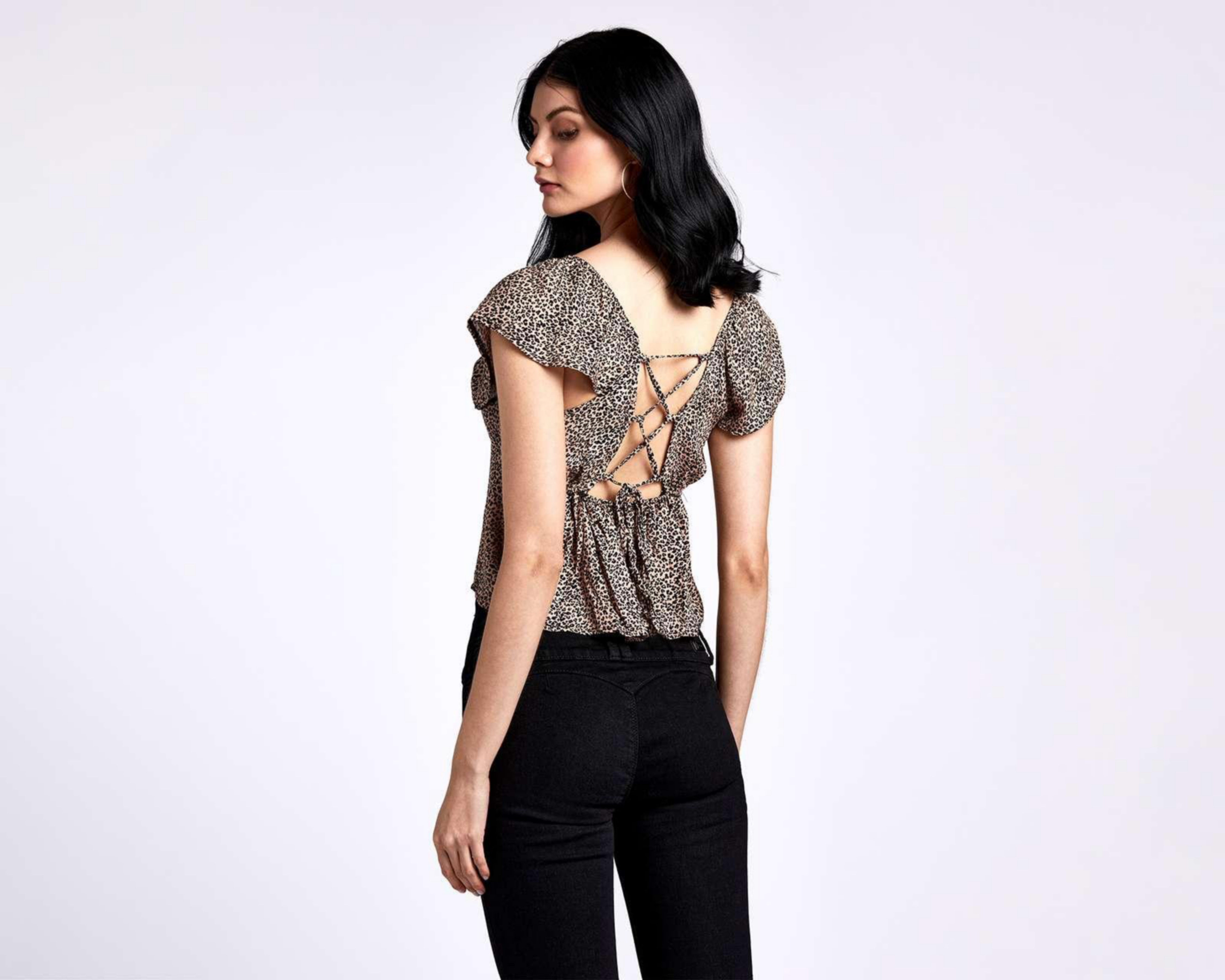 Foto 4 pulgar | Blusa Bebe Manga Corta