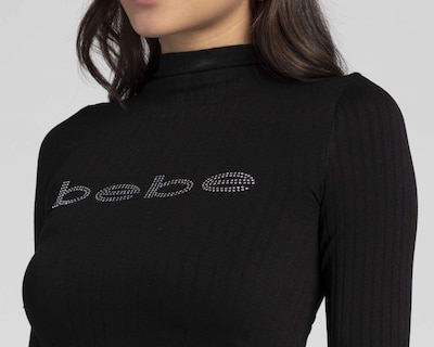 Foto 4 | Playera Bebe Manga Larga Negra