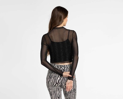 Foto 3 | Playera Thinner Manga Larga con Transparencias