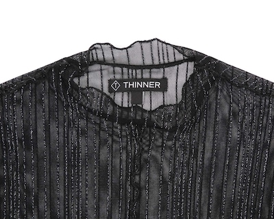 Foto 6 | Playera Thinner Manga Larga con Transparencias