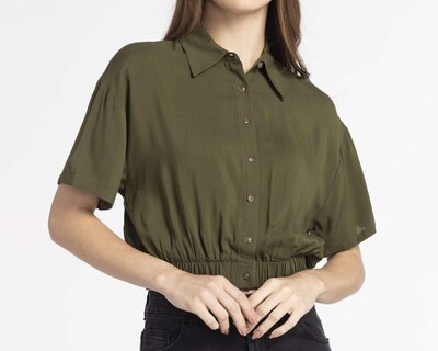 Foto 5 | Blusa Refill Manga Corta con Botones