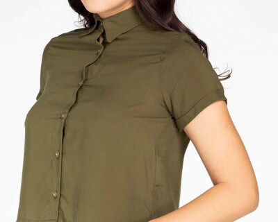 Foto 4 | Blusa 18 Forever Manga Corta con Botones