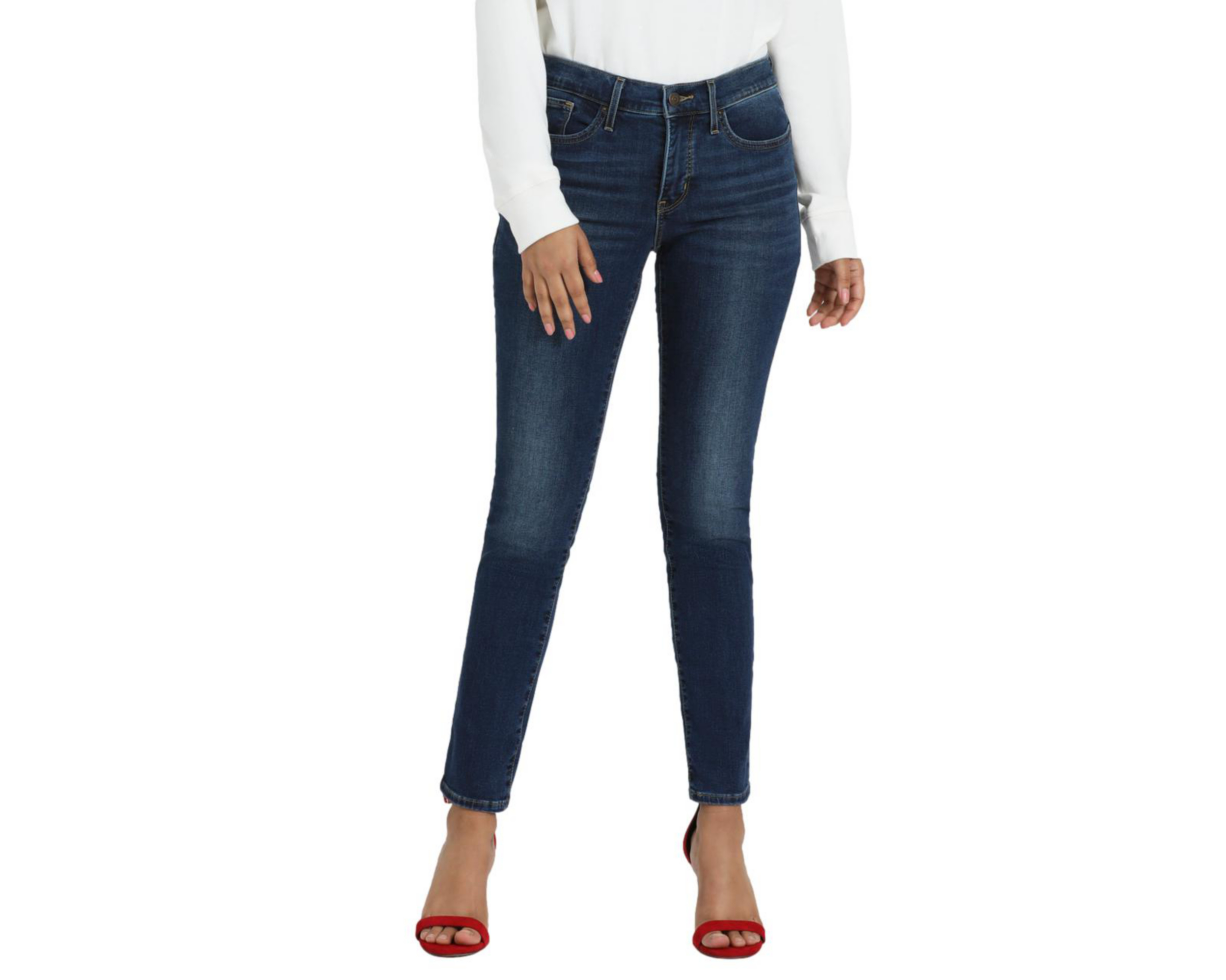 Foto 2 pulgar | Jeans Shaping Slim Levi's 312 para Mujer