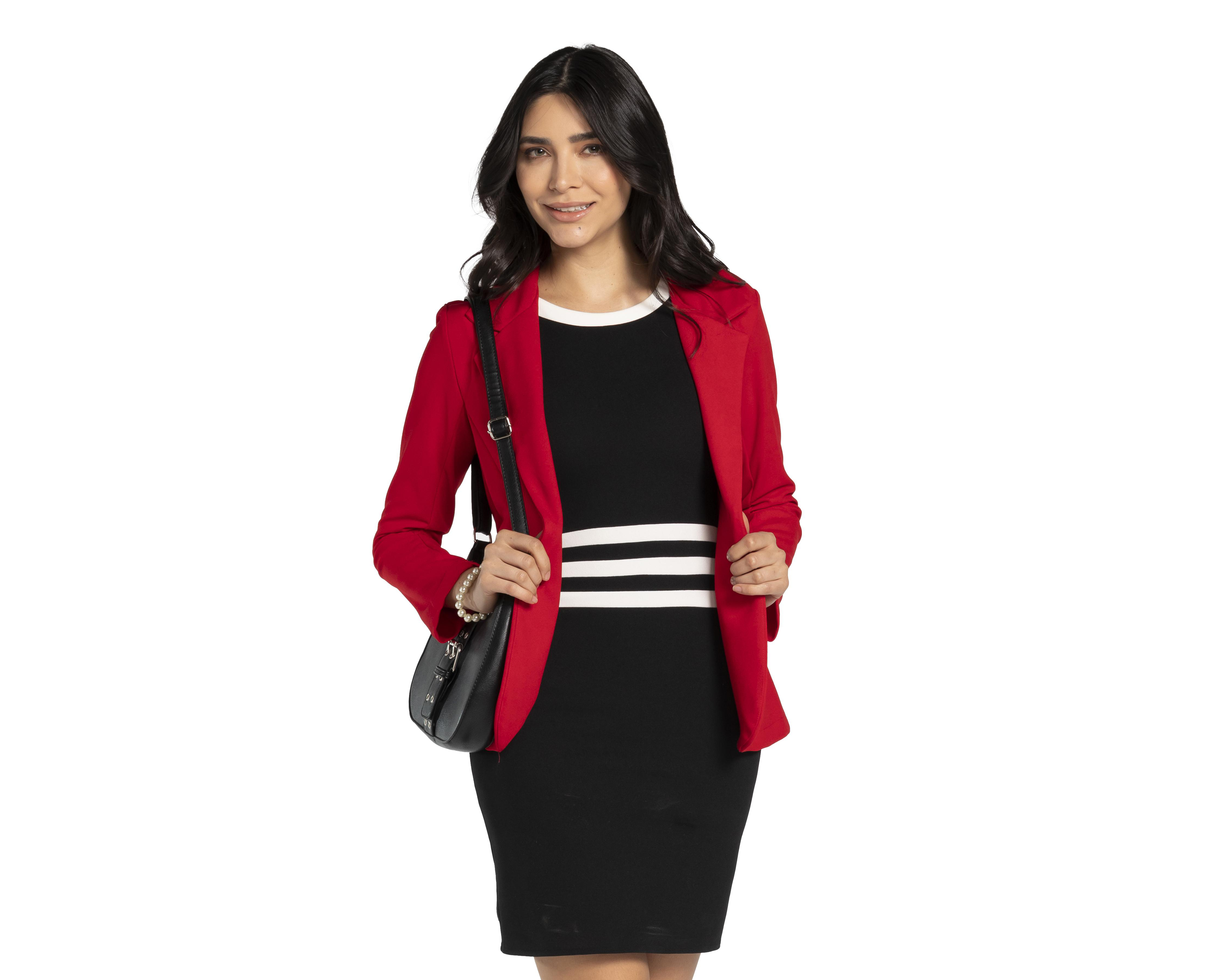 Vestido Sahara Formal Negro Sin Mangas